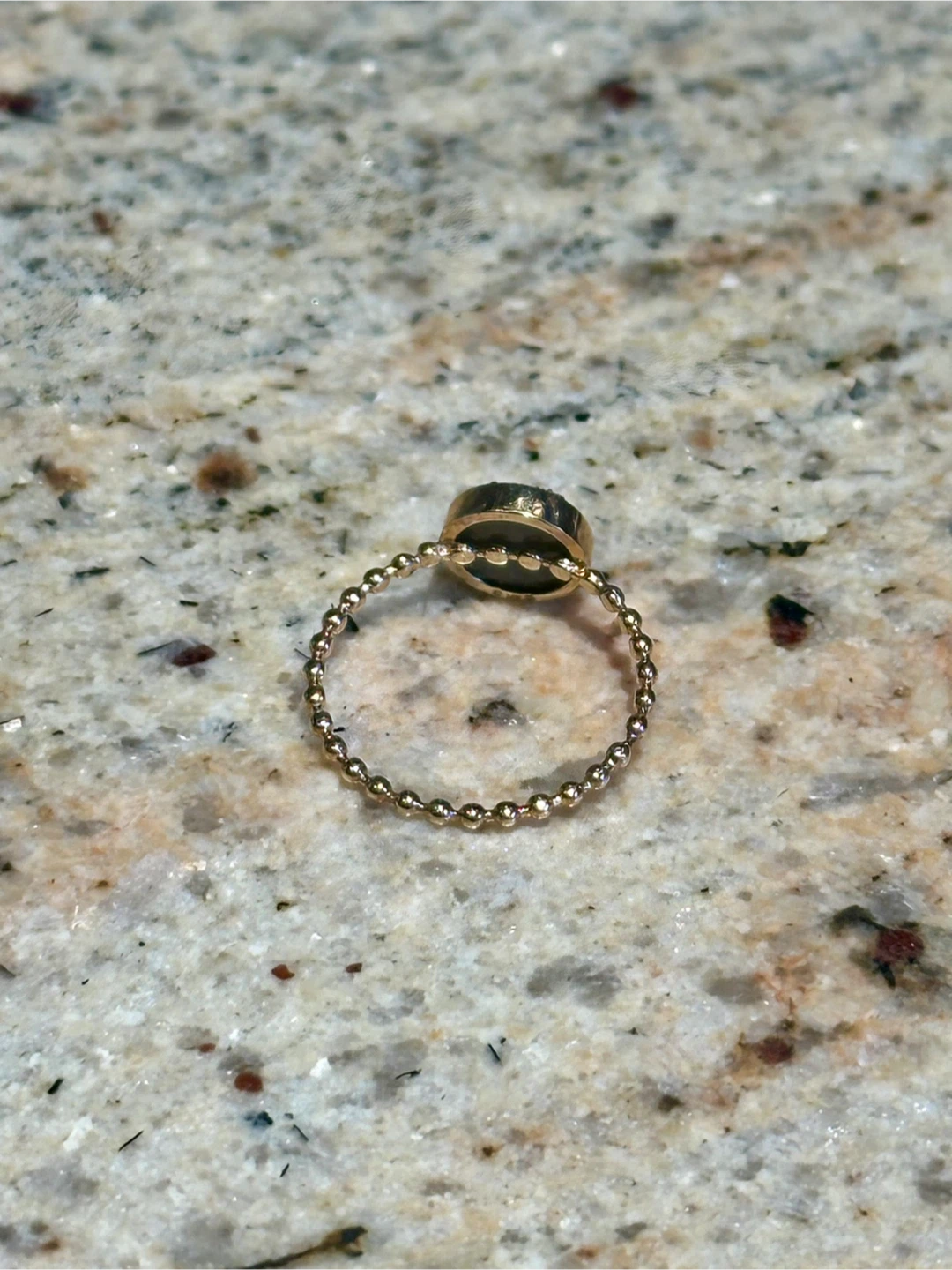 14k solid Gold Ring Size 7 - photo 4