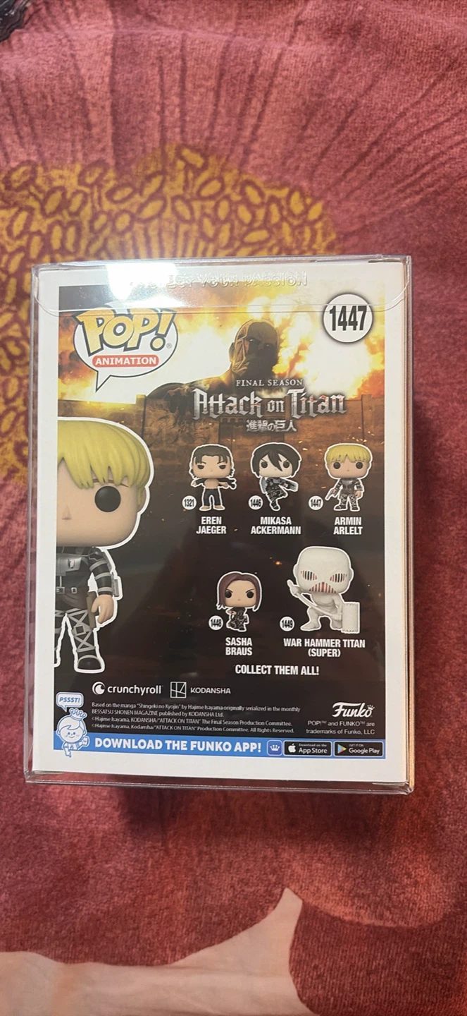 Funko Pop! Attack on Titan - Armin Arlelt #1447 - photo 3