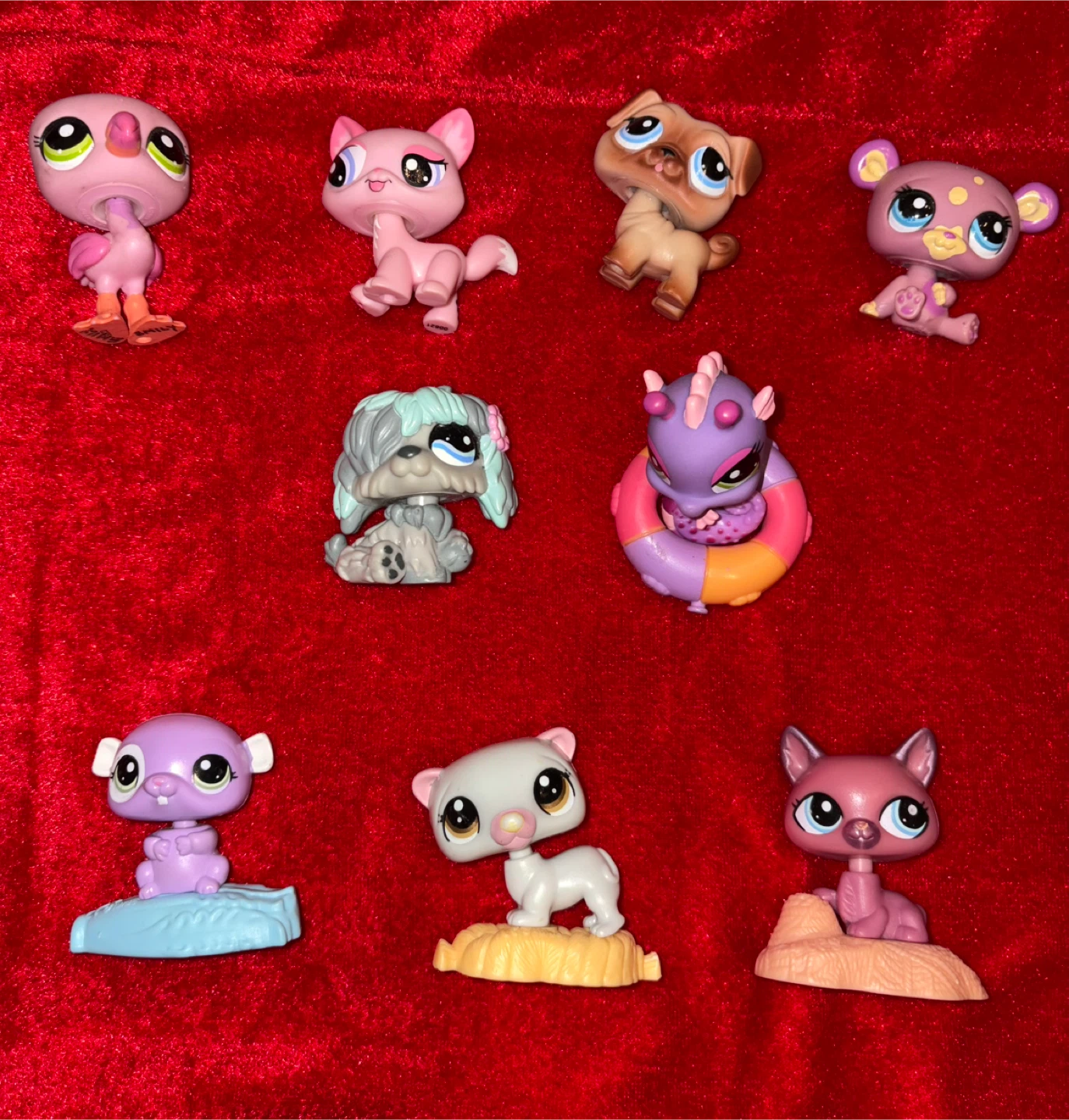 Littlest Pet Shop Figures - Bundle of 8