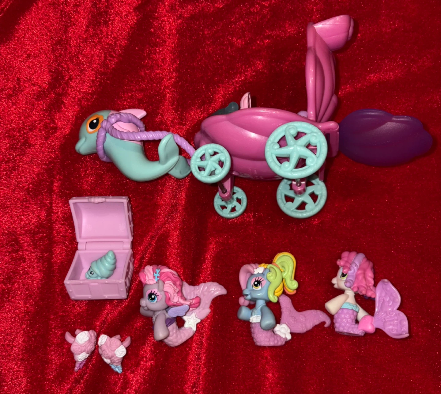 My Little Pony Sea Pony Carriage Set