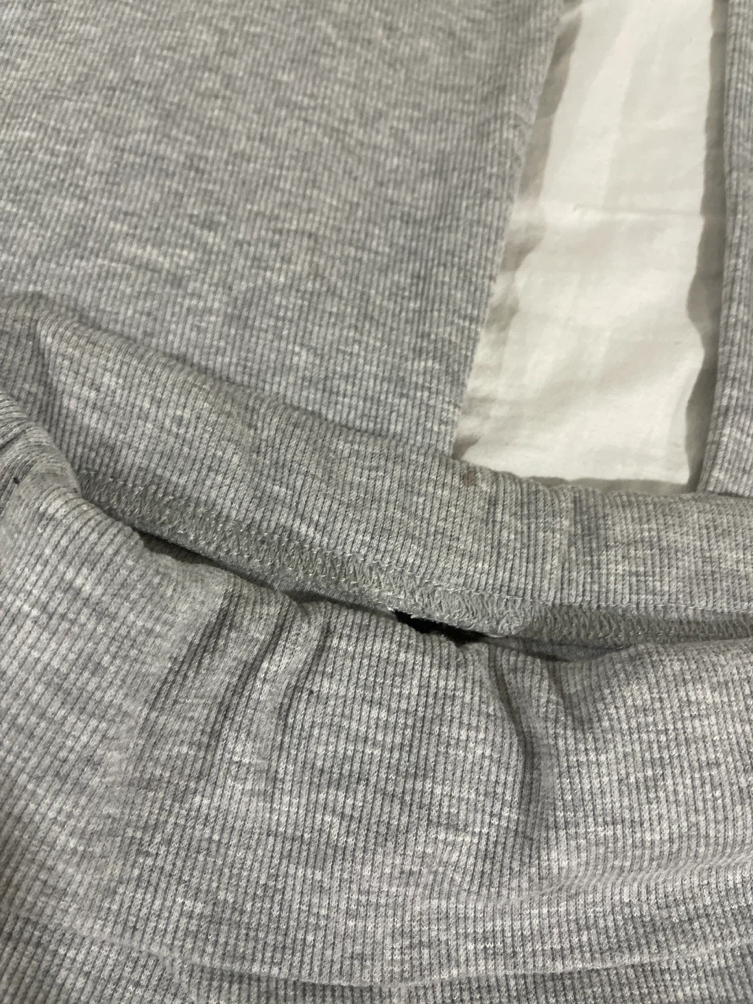 Grey Ribbed Flare Pants - photo 2