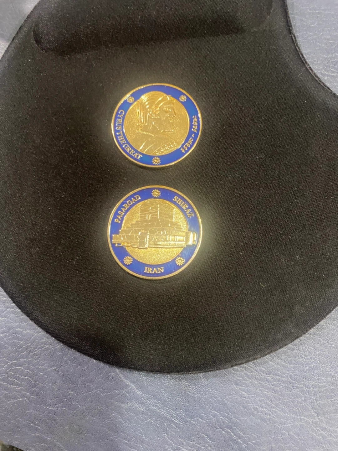 Commemorative Cyrus The Great & Pasargad Shiraz Iran Coins