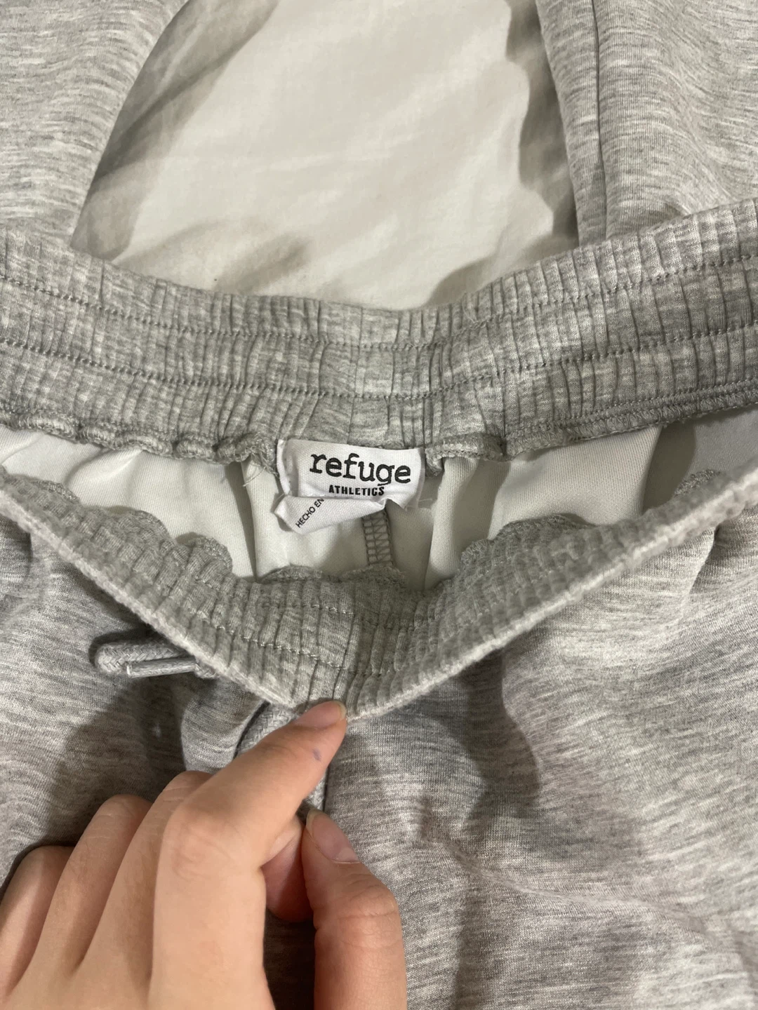 Refuge Athletics Grey Wide Sweatpants - photo 2