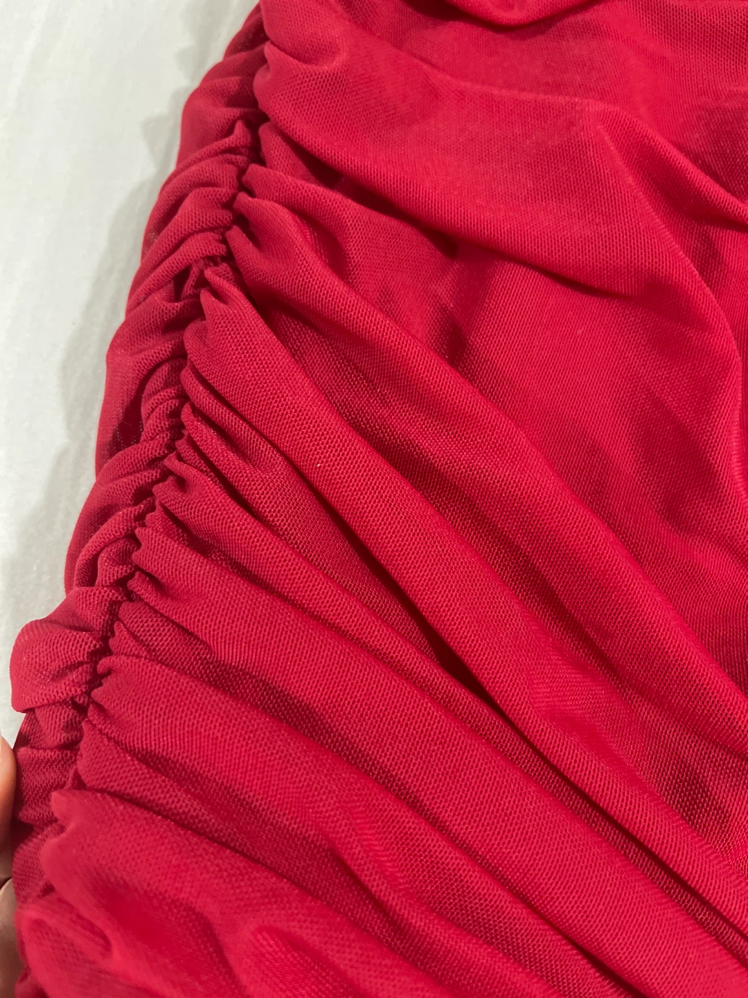 Red Mini halter Dress - photo 2