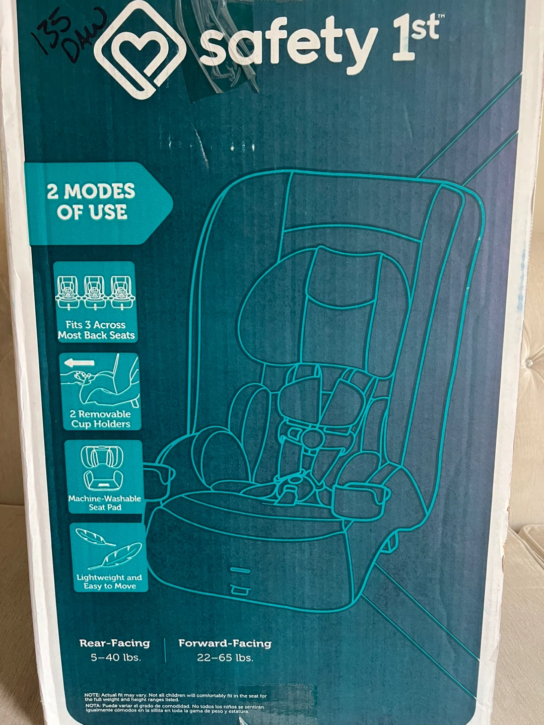 Safety 1st 2 in 1 car seat - photo 4