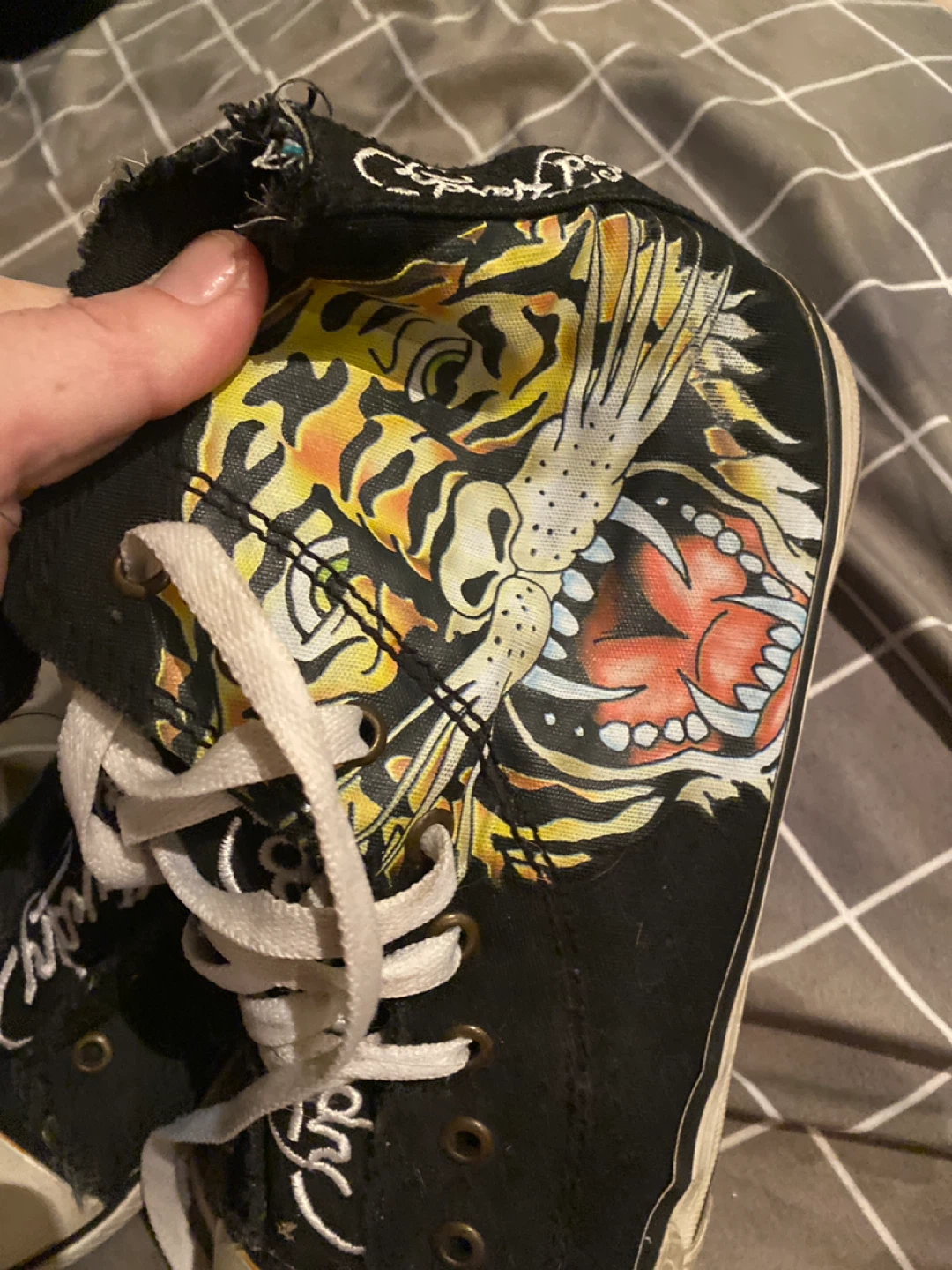 Ed Hardy High-Top Sneakers - photo 4