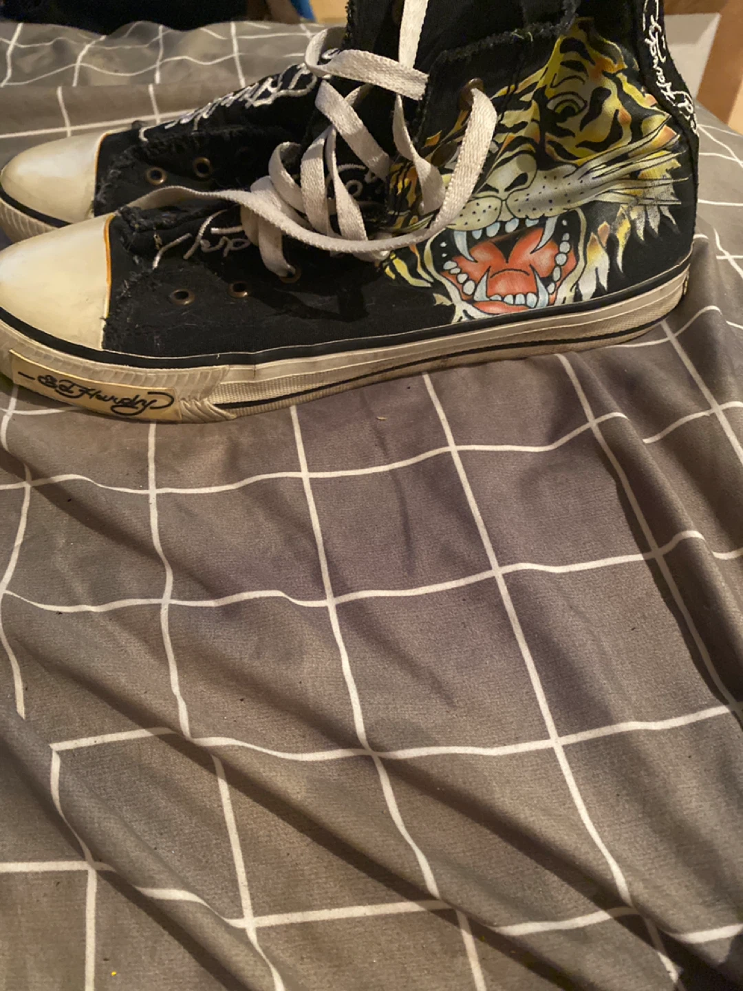 Ed Hardy High-Top Sneakers - photo 3