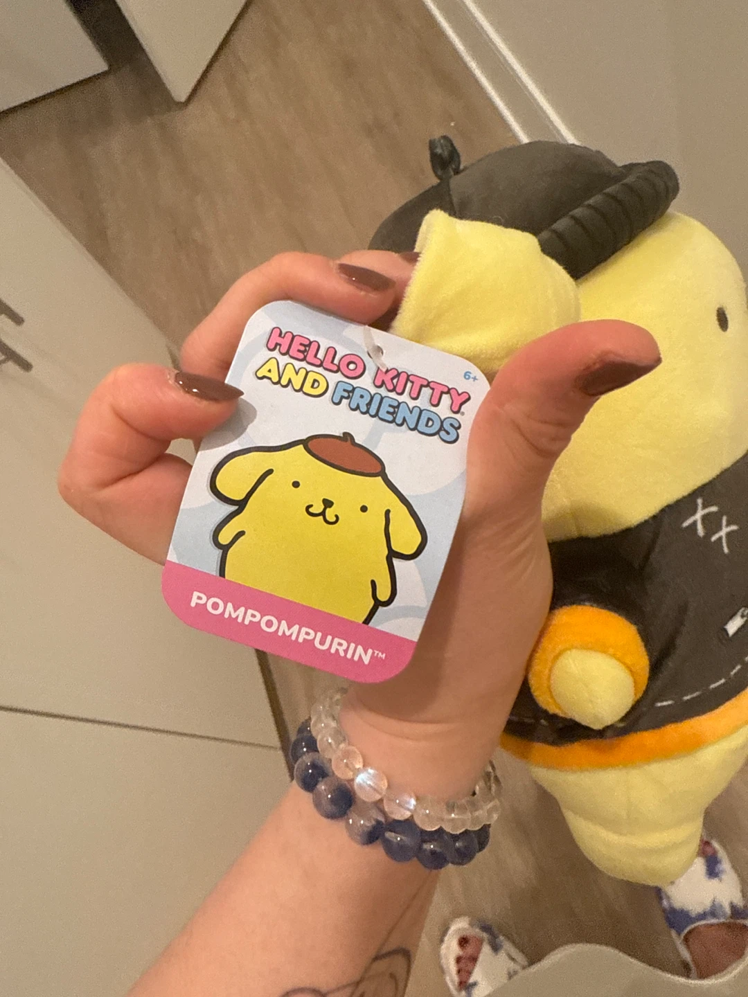 New with Tag Hello Kitty Pompompurin Plush - photo 4