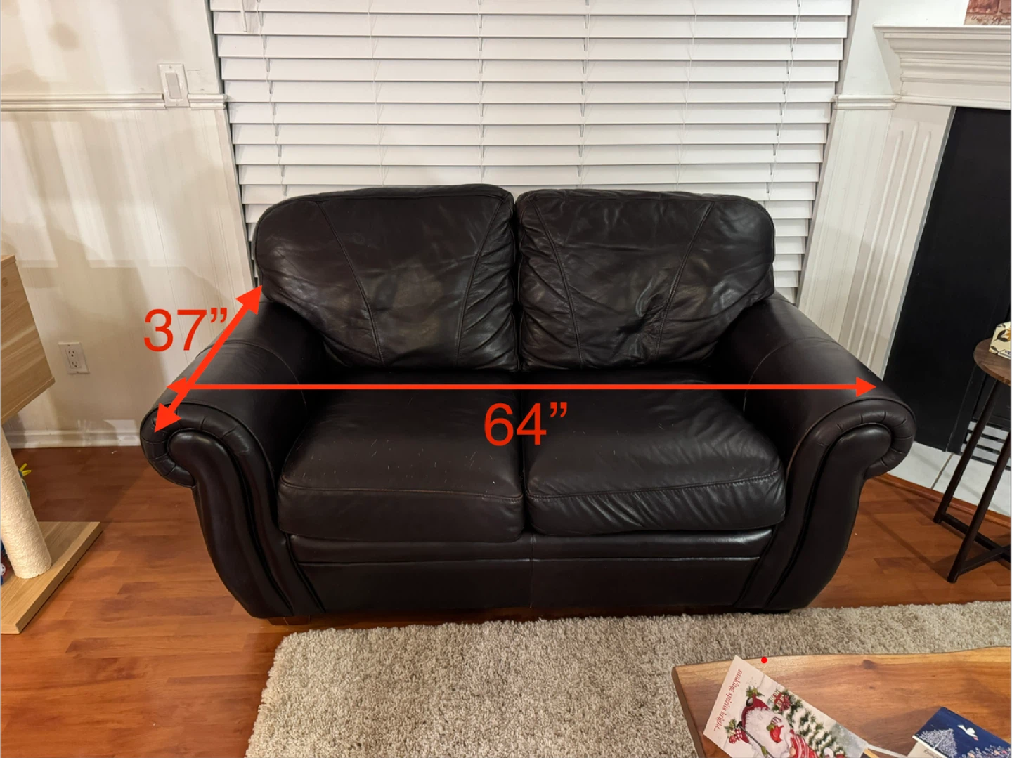 Leather Sofa - 2 Seater (64") & 3 Seater (86")