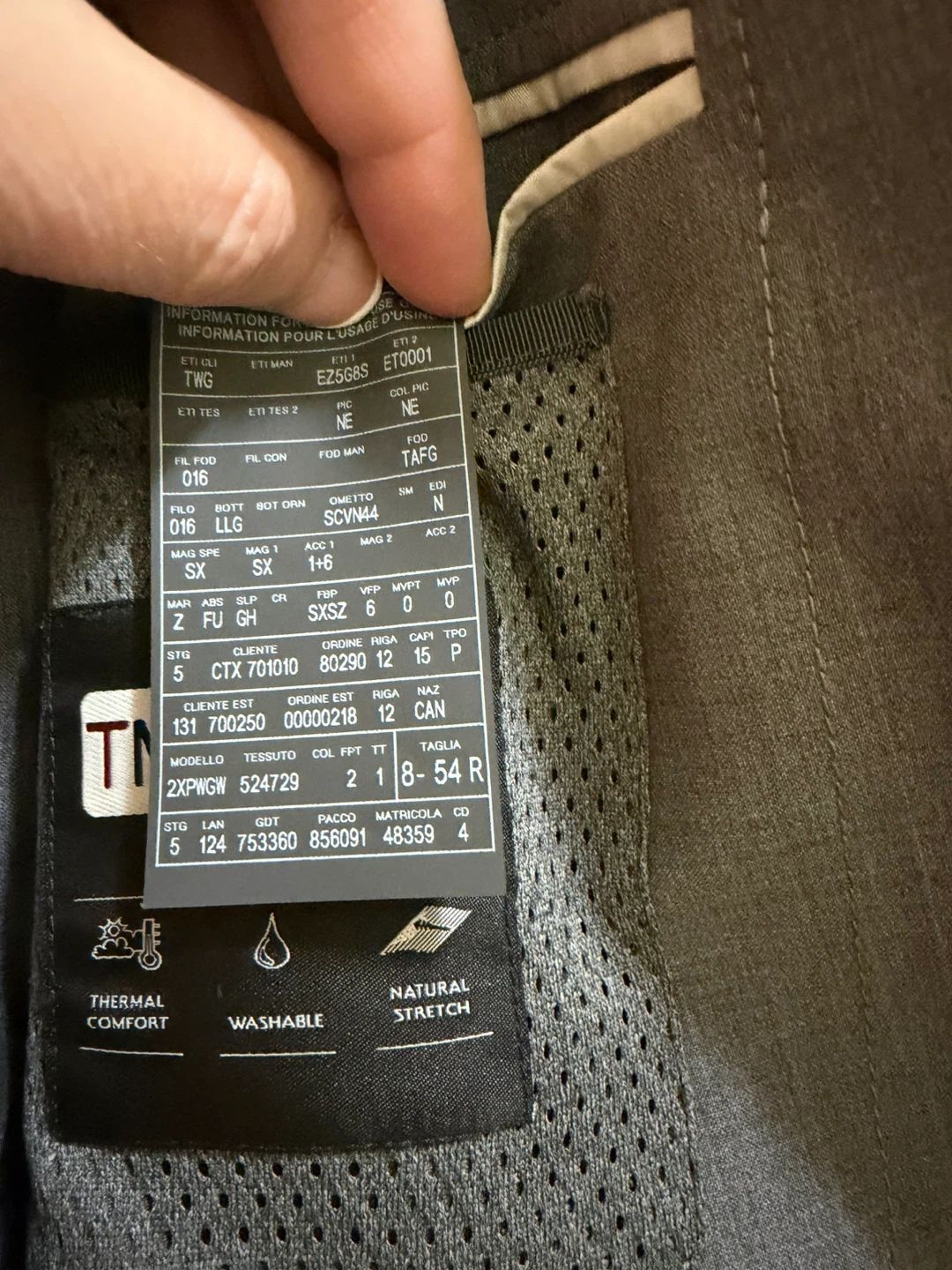 Z Zegna Men's Suit, Size 8-54R - photo 2
