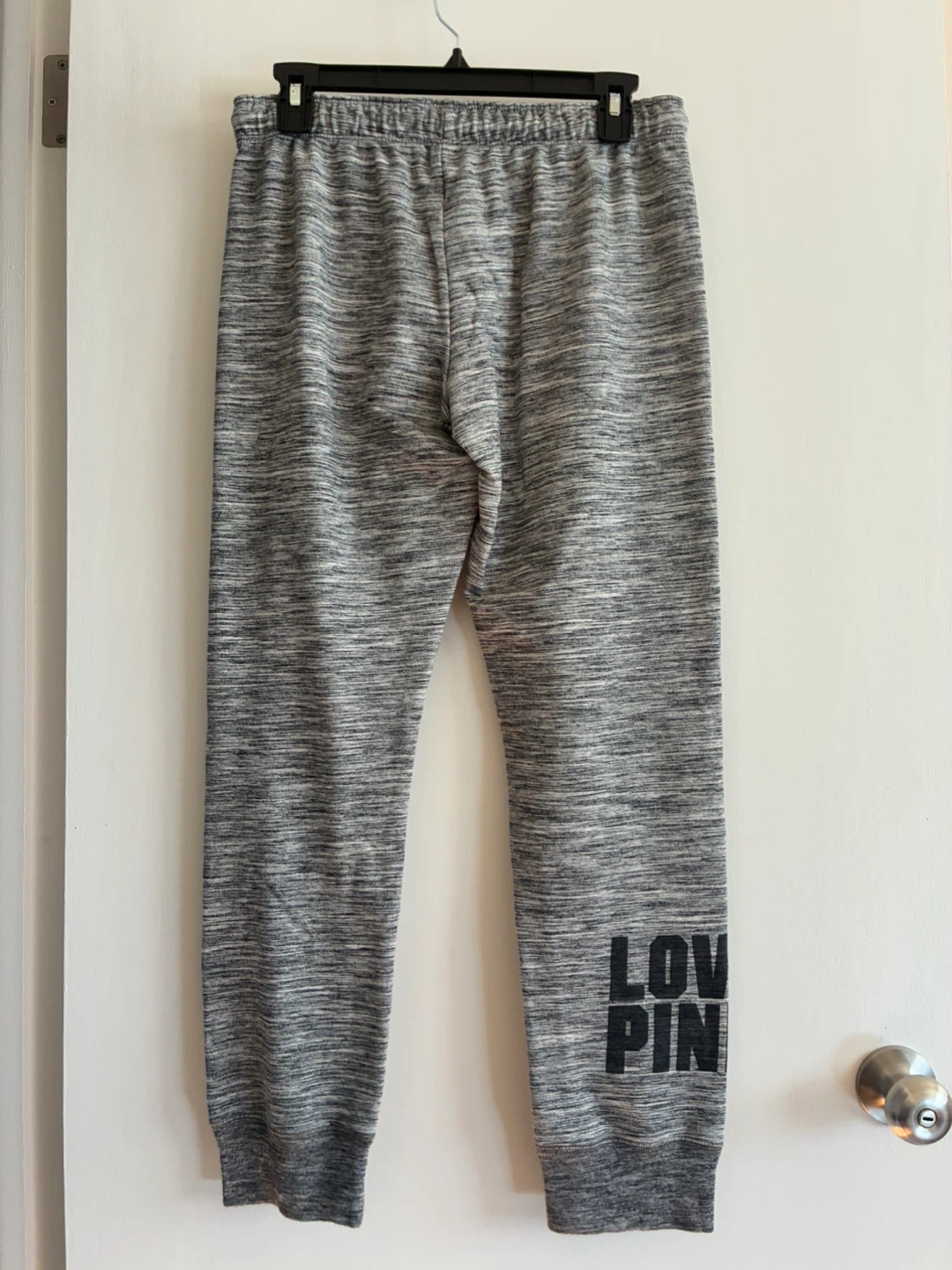 PINK Gray Sweatpants - photo 5