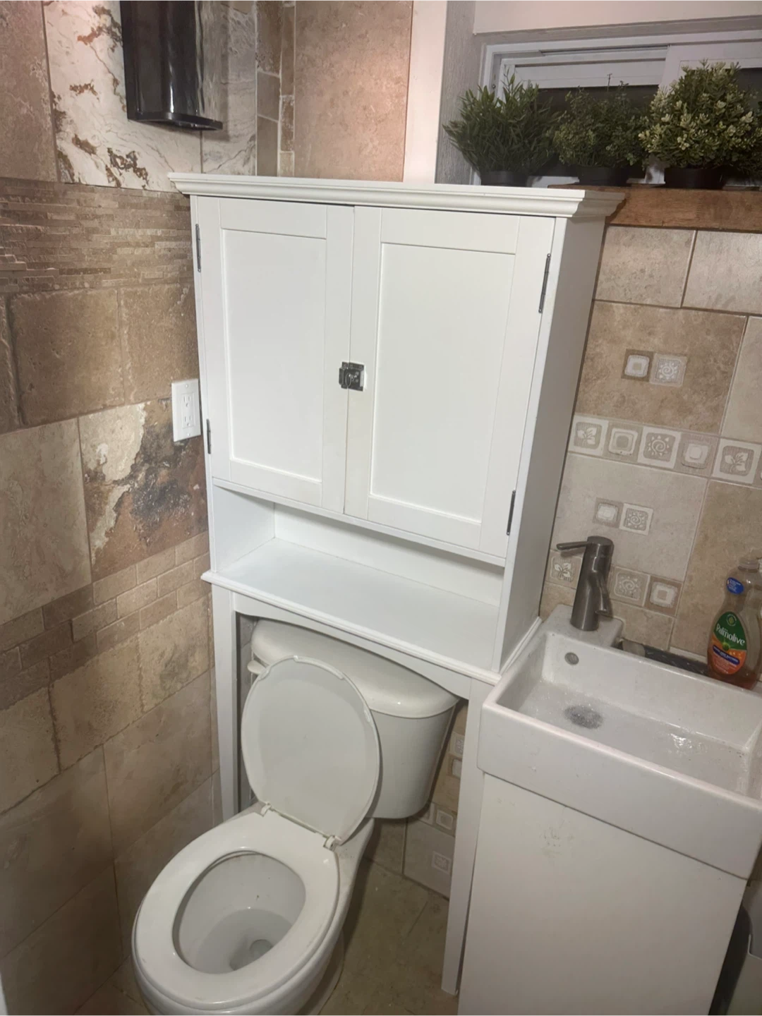 Bathroom Cabinet with Storage - photo 4