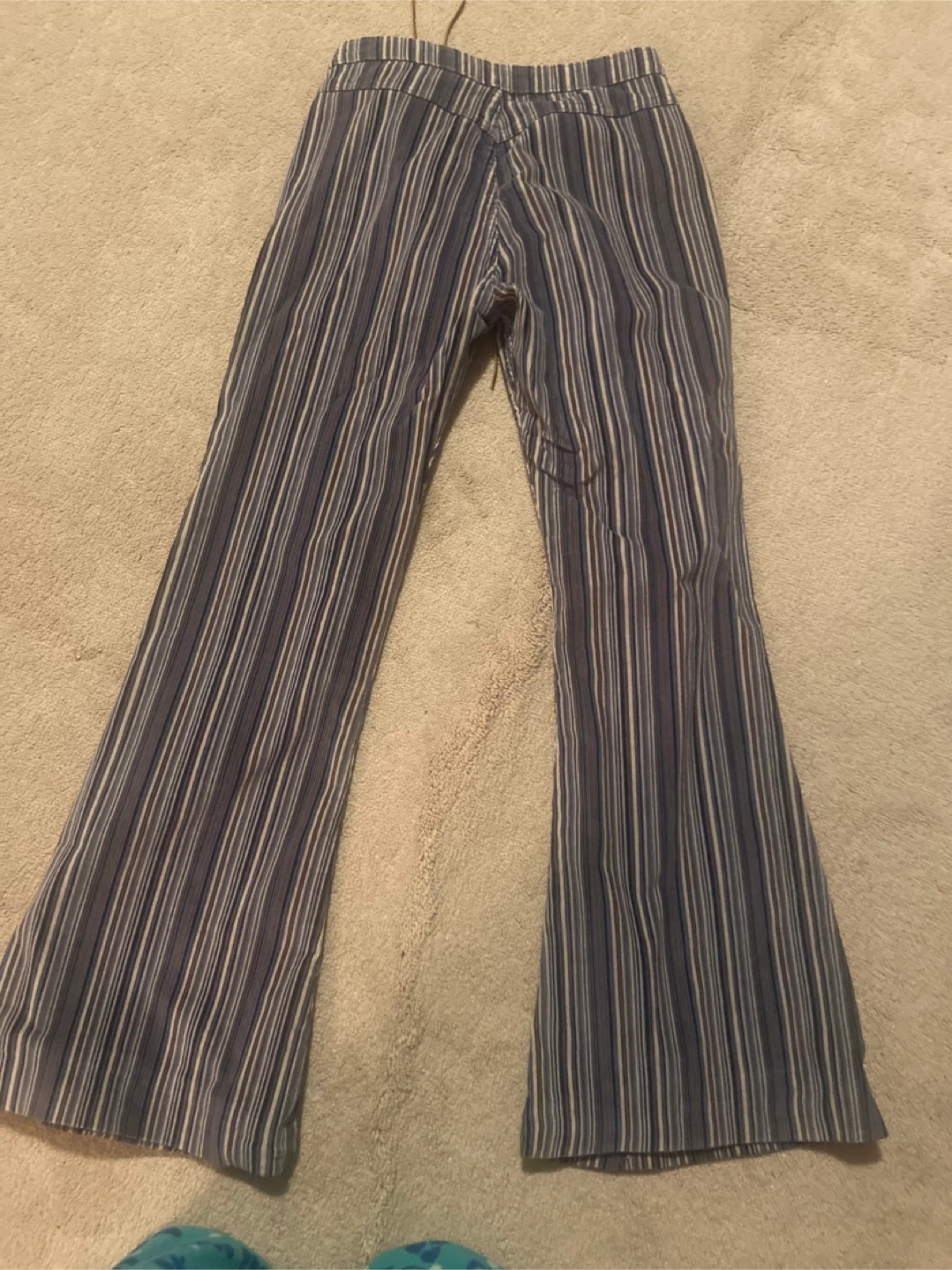 Striped Flare Pants