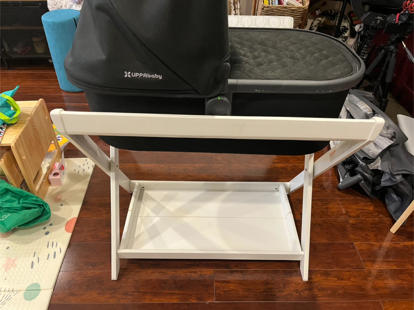 UPPAbaby Bassinet with Stand - Black - photo 4