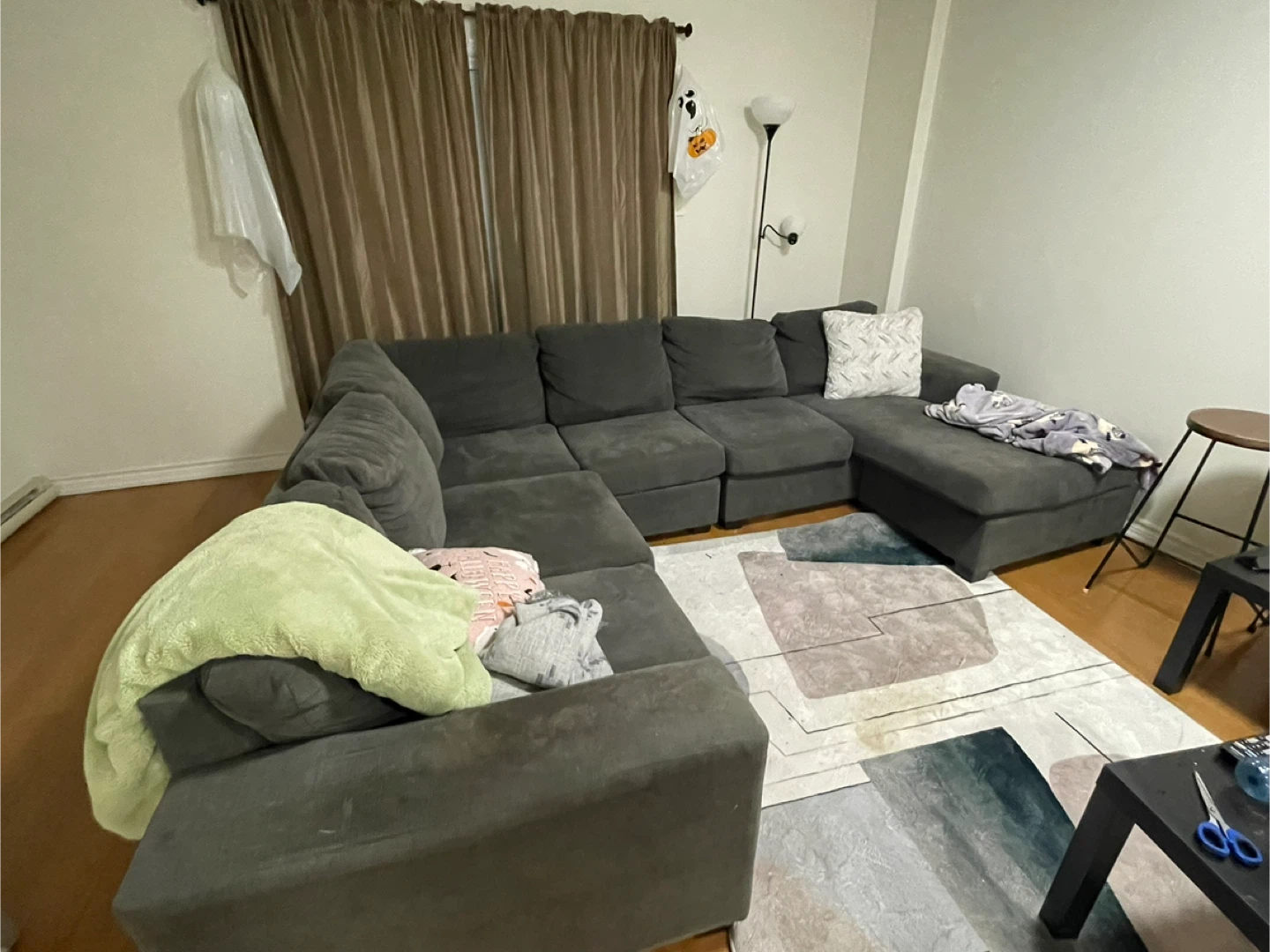 Sectional Sofa - Grey - photo 2