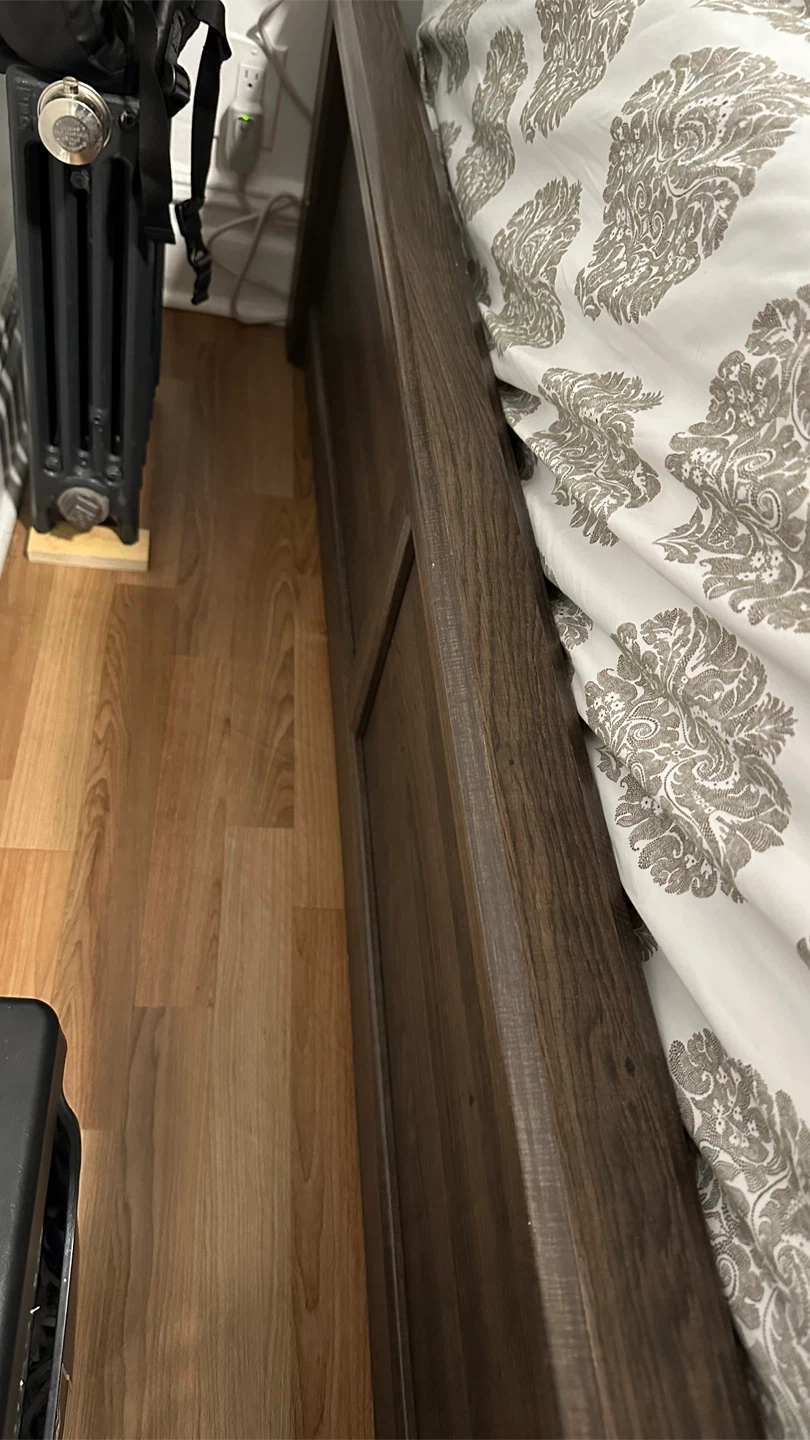 Queen Size Bed Frame - Brown - photo 5