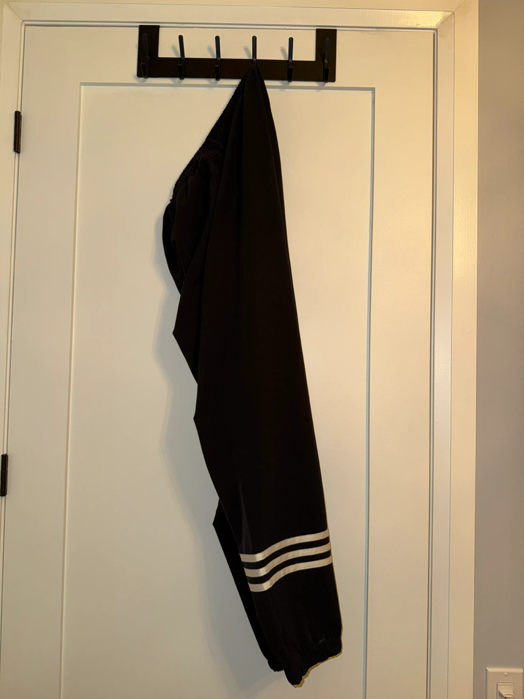 Adidas Black Track Pants & Hoodie - Size L - photo 3