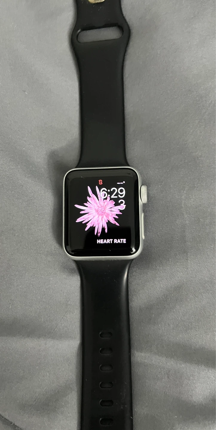 Apple Watch Series 3 - Silver border