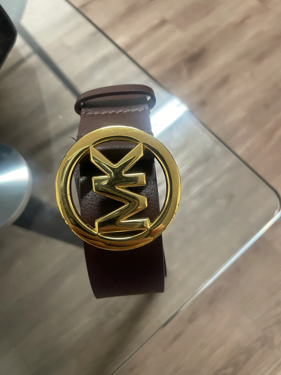 Michael Kors Leather Belt - Size Medium - photo 2
