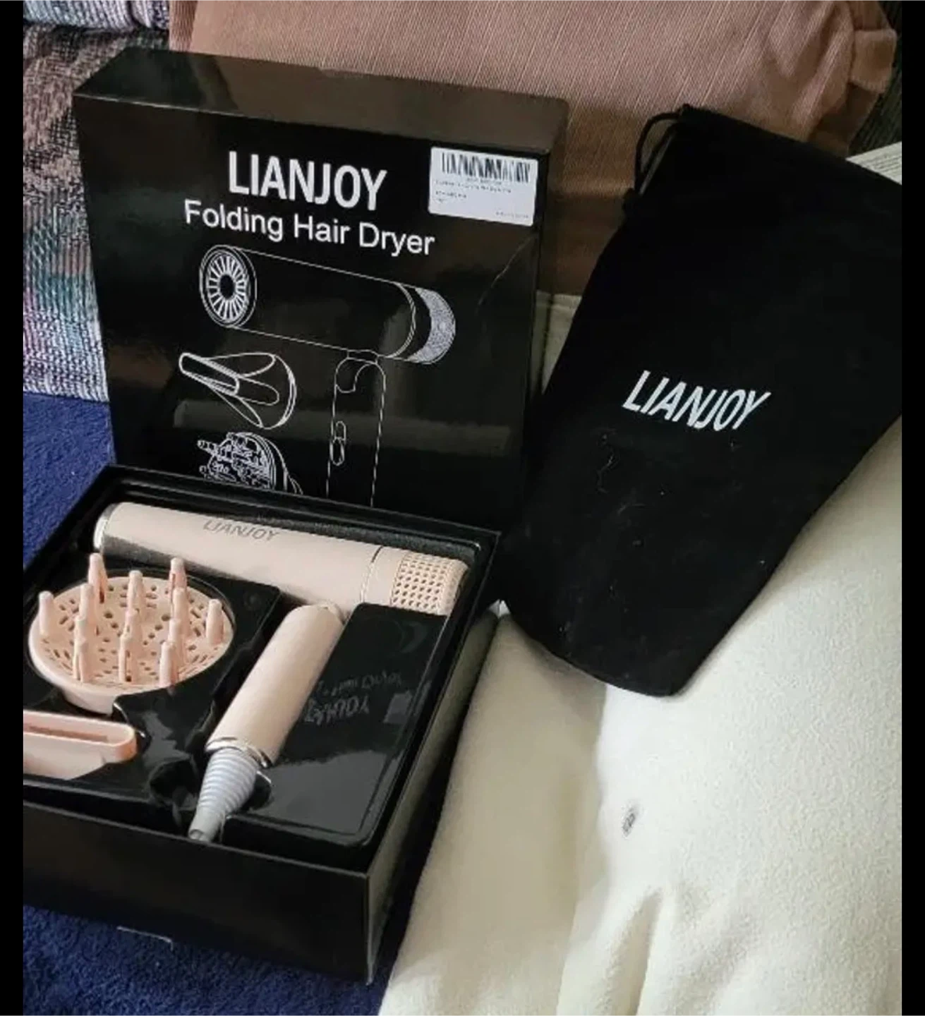 Lianjoy Folding Hair Dryer - Like New! - photo 3