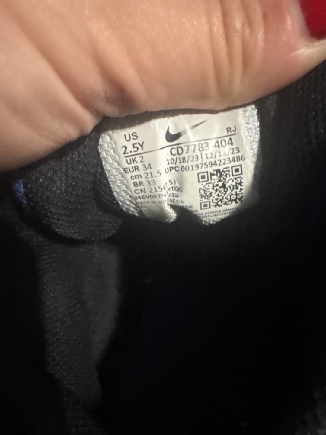 Nike High-Tops, Size 2.5Y - photo 2
