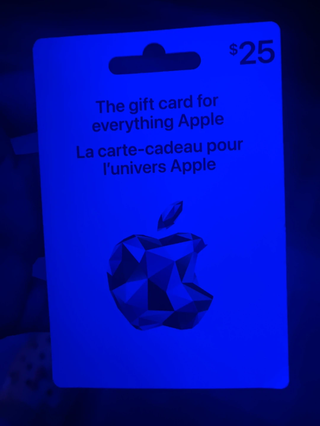 Apple $25 Gift Card