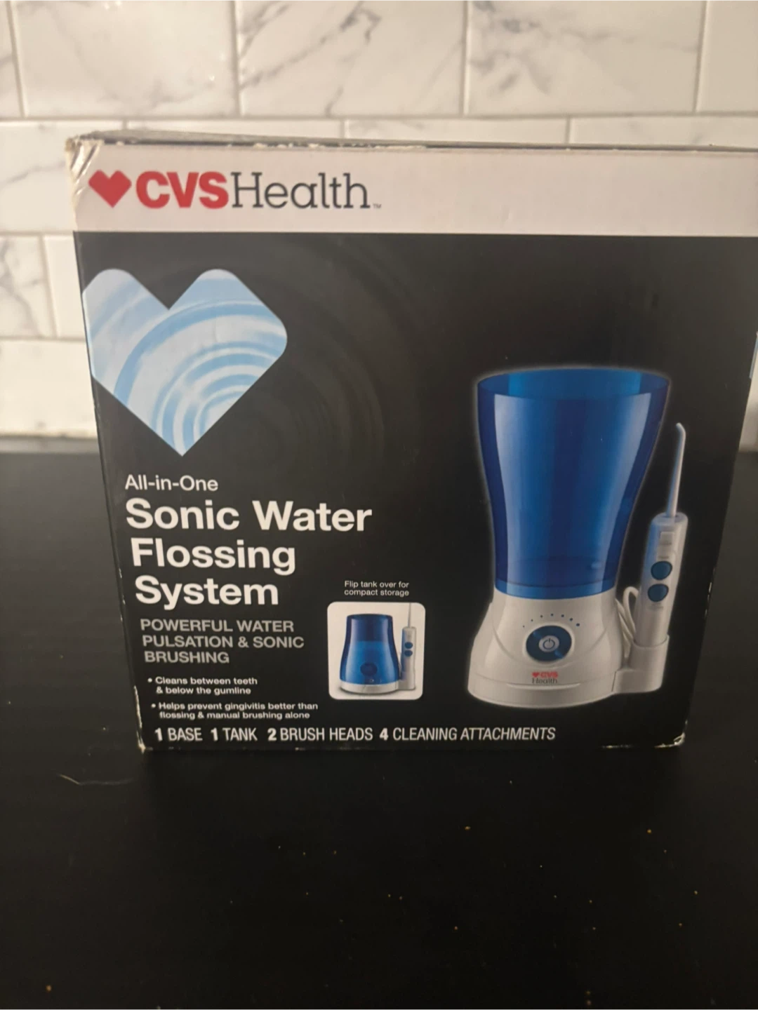 CVS Health Sonic Water Flossing System - photo 3