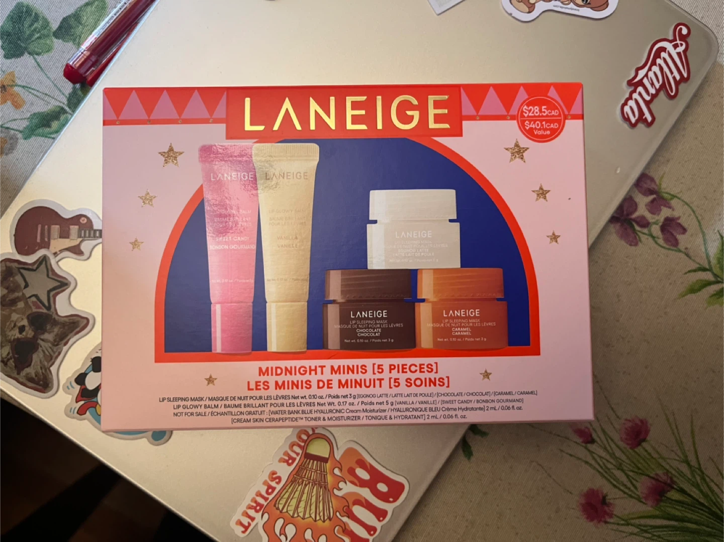 Laneige Midnight Minis 5-Piece Set