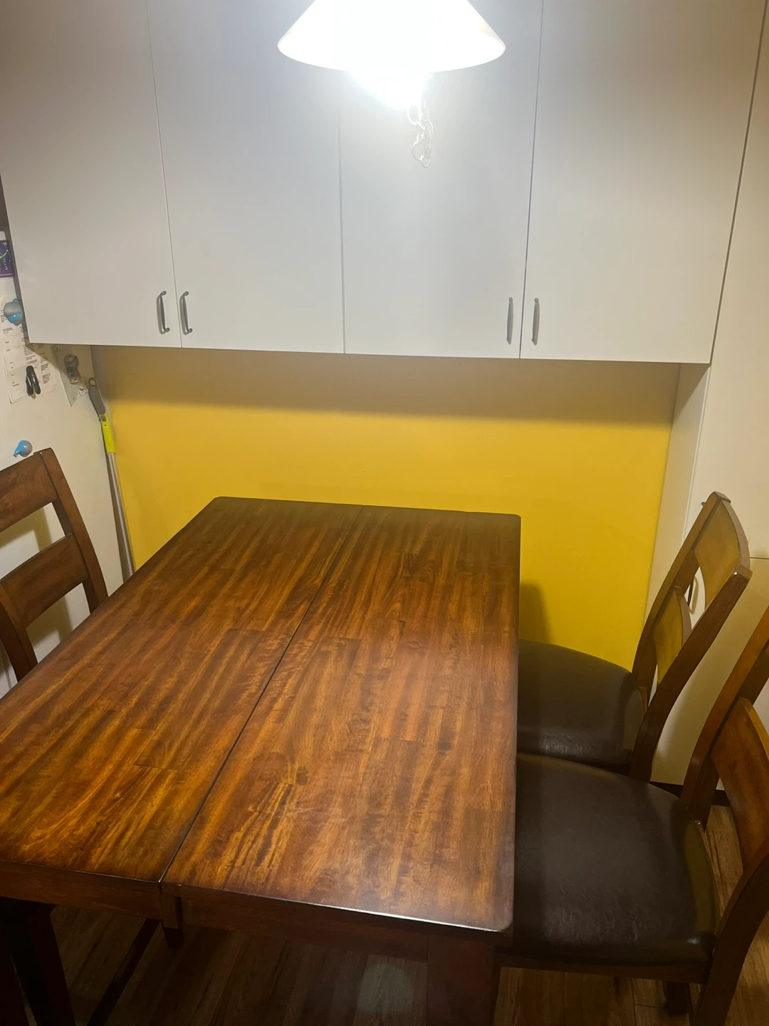 Dining Table with 4 Chairs - Wood