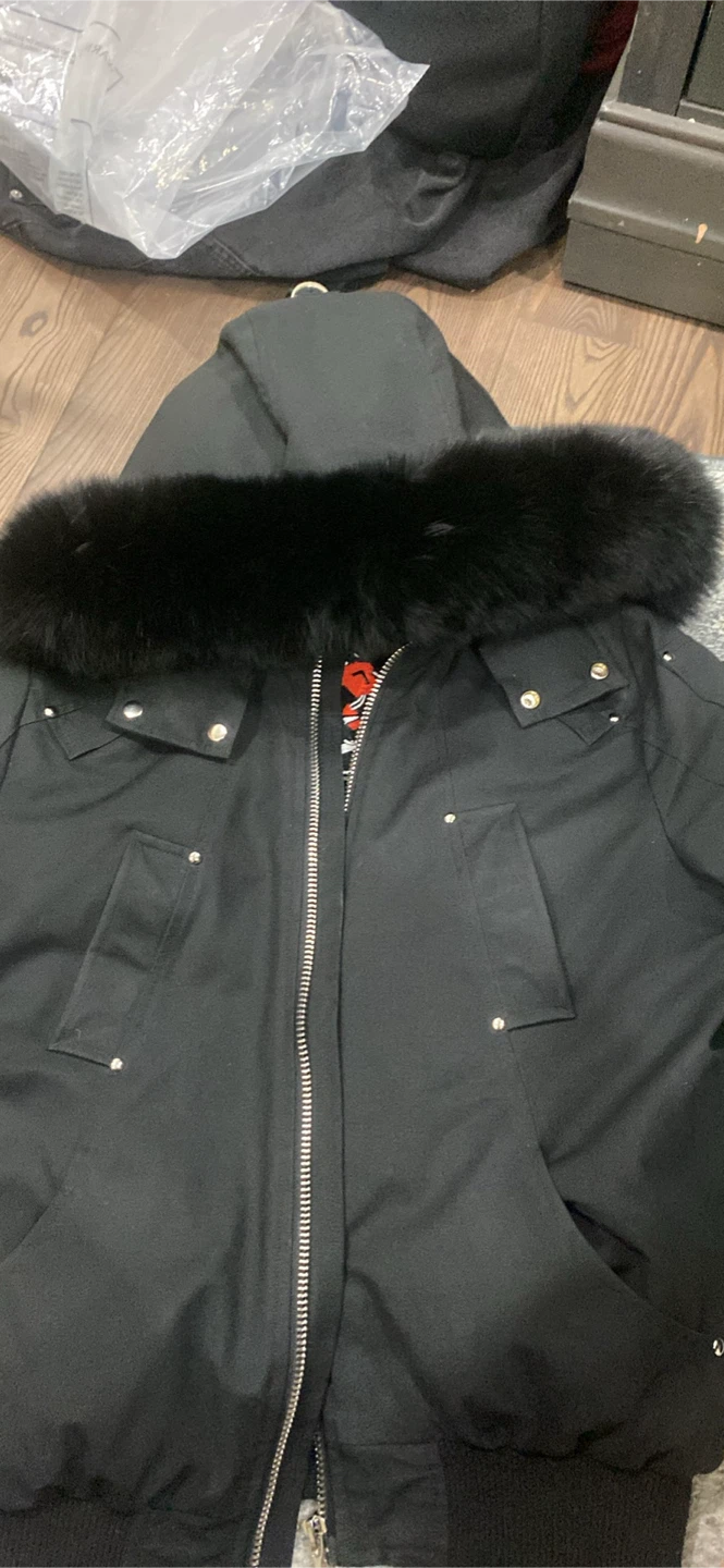 Moose Knuckles Bomber Jacket - Black - photo 4