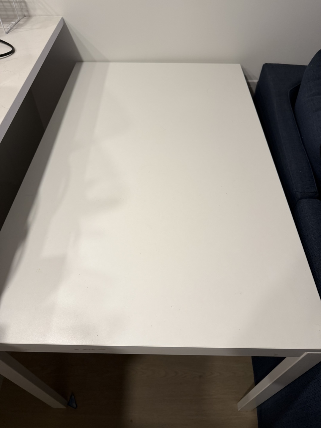 VIHALSIKEA White Dining Table for Sale – Must Go ASAP - photo 3