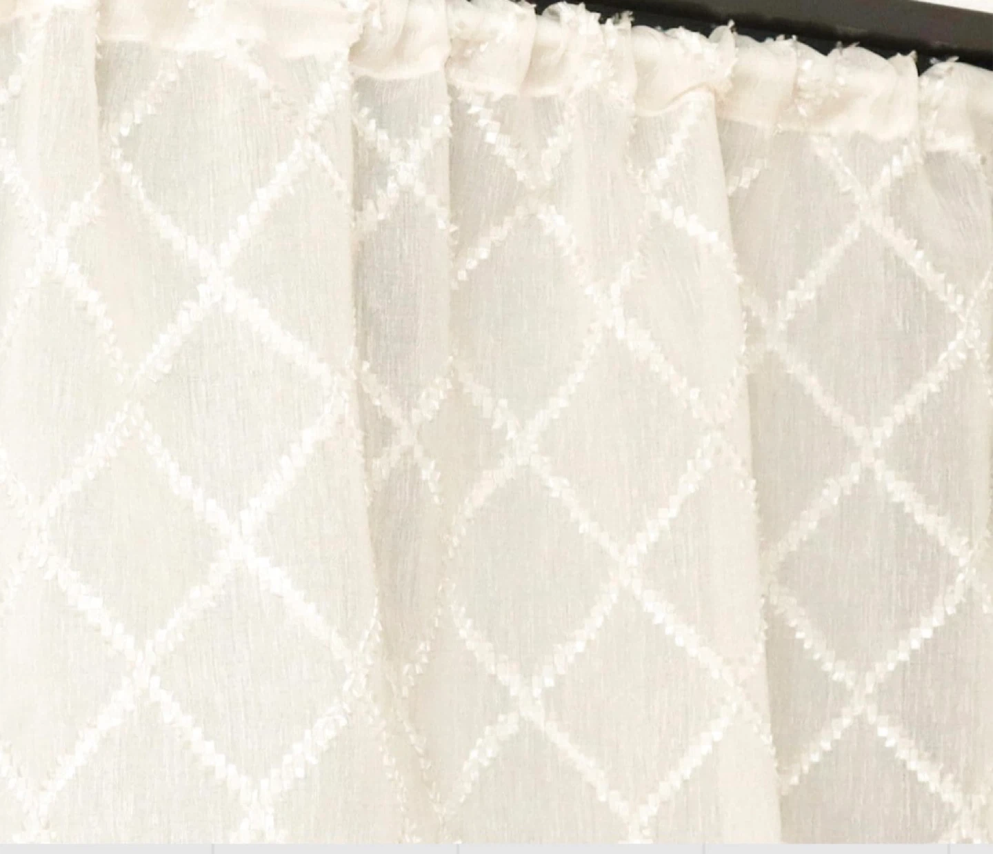 Brand New - Short length curtains - 2 pieces for - photo 2