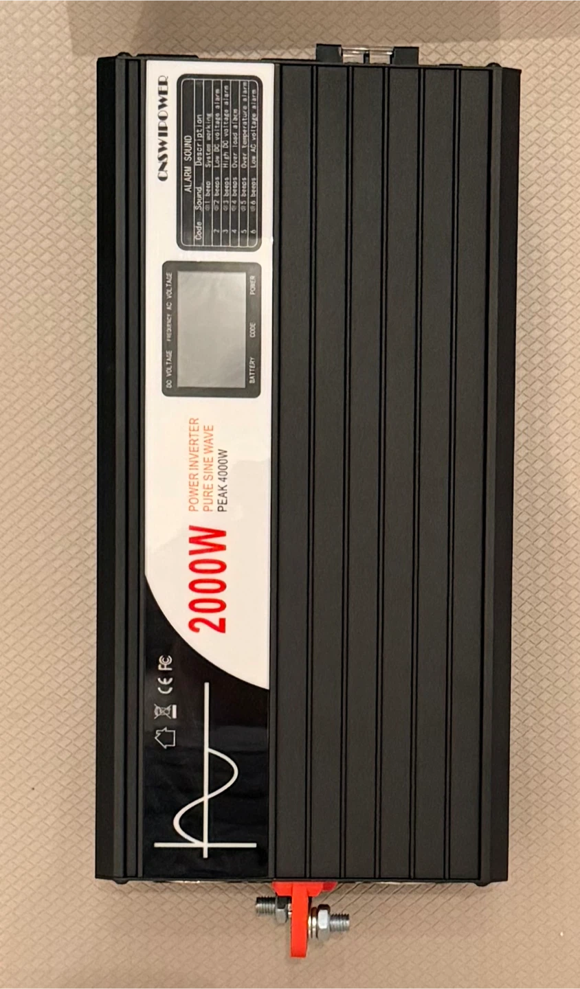 Power 2000W Pure Sine Wave Inverter