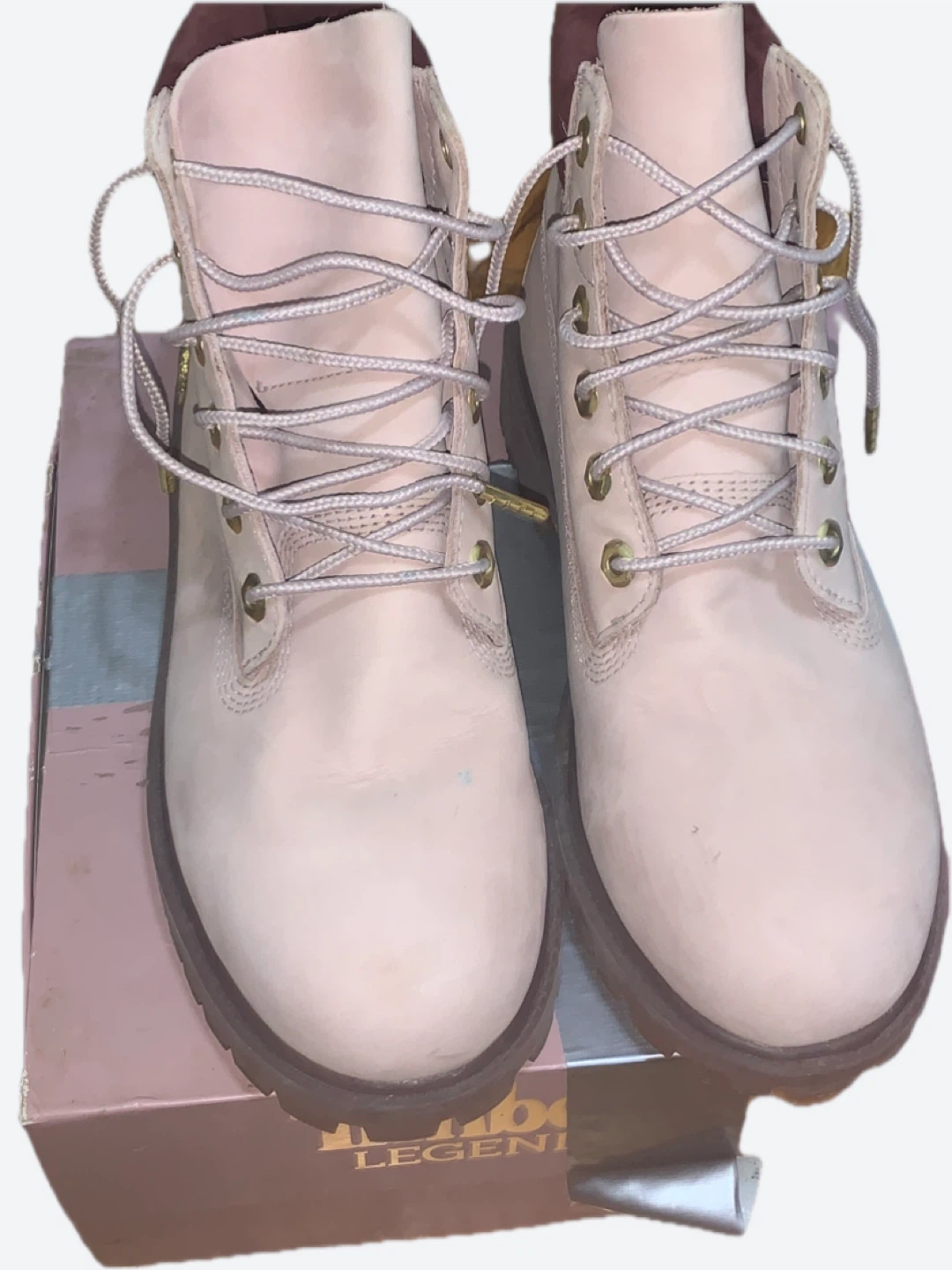 Timberland 6" WP Boot Pink Size 6.5 - photo 2