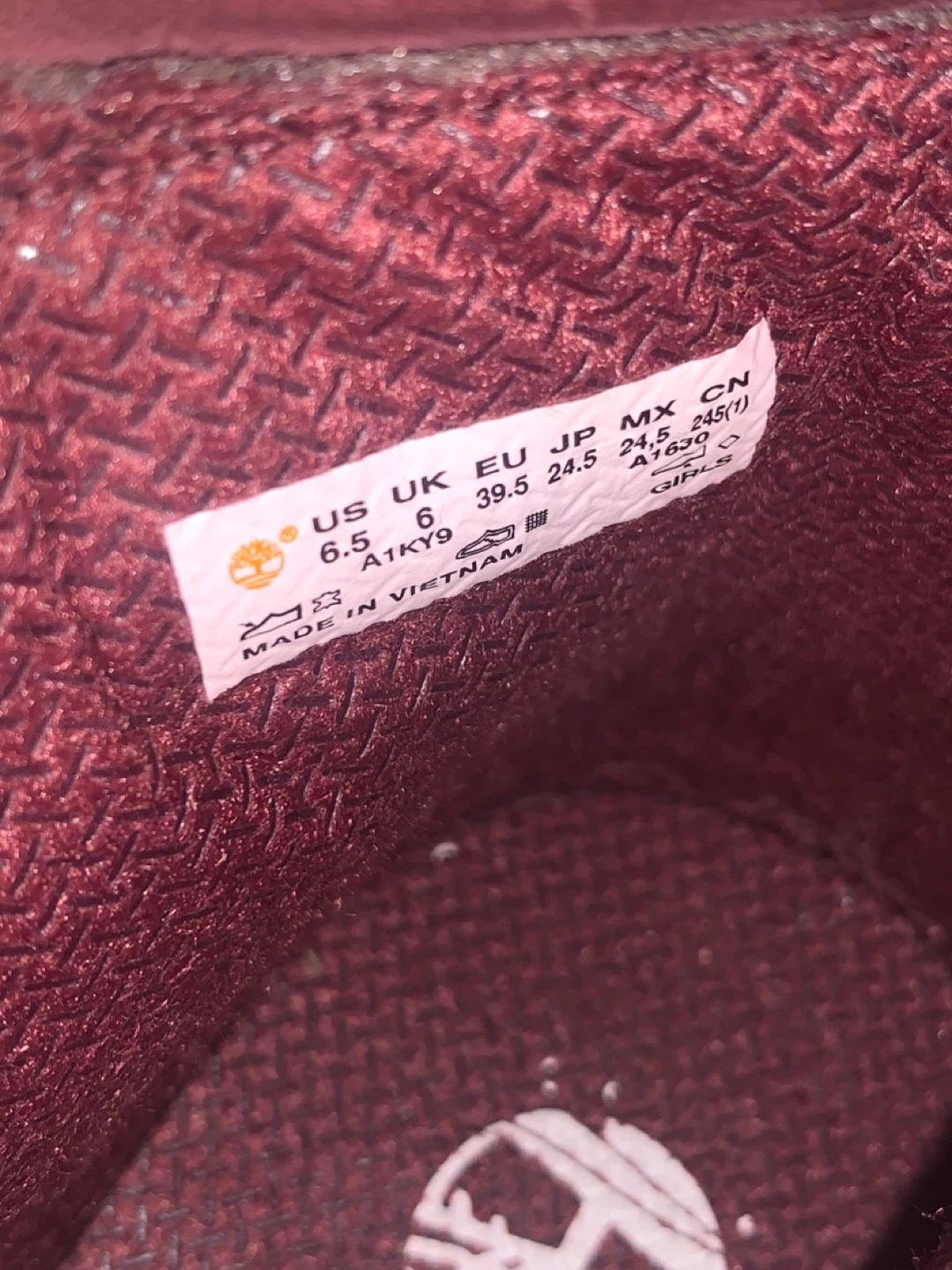 Timberland 6" WP Boot Pink Size 6.5 - photo 3