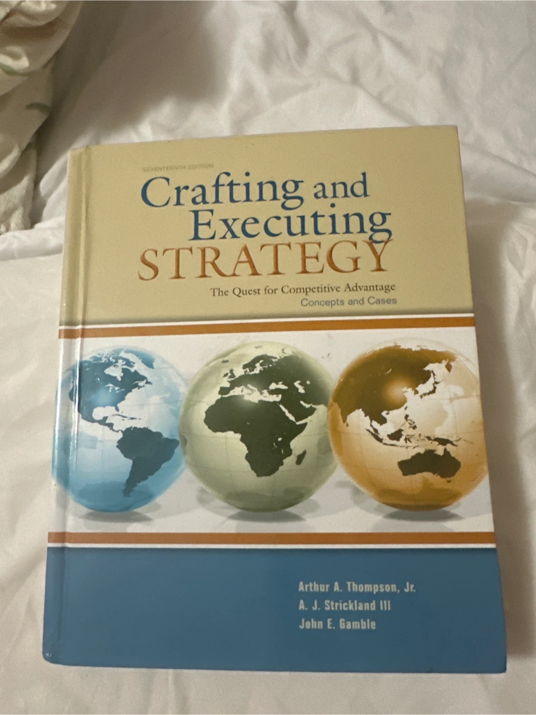 Crafting and Executing Strategy Book
