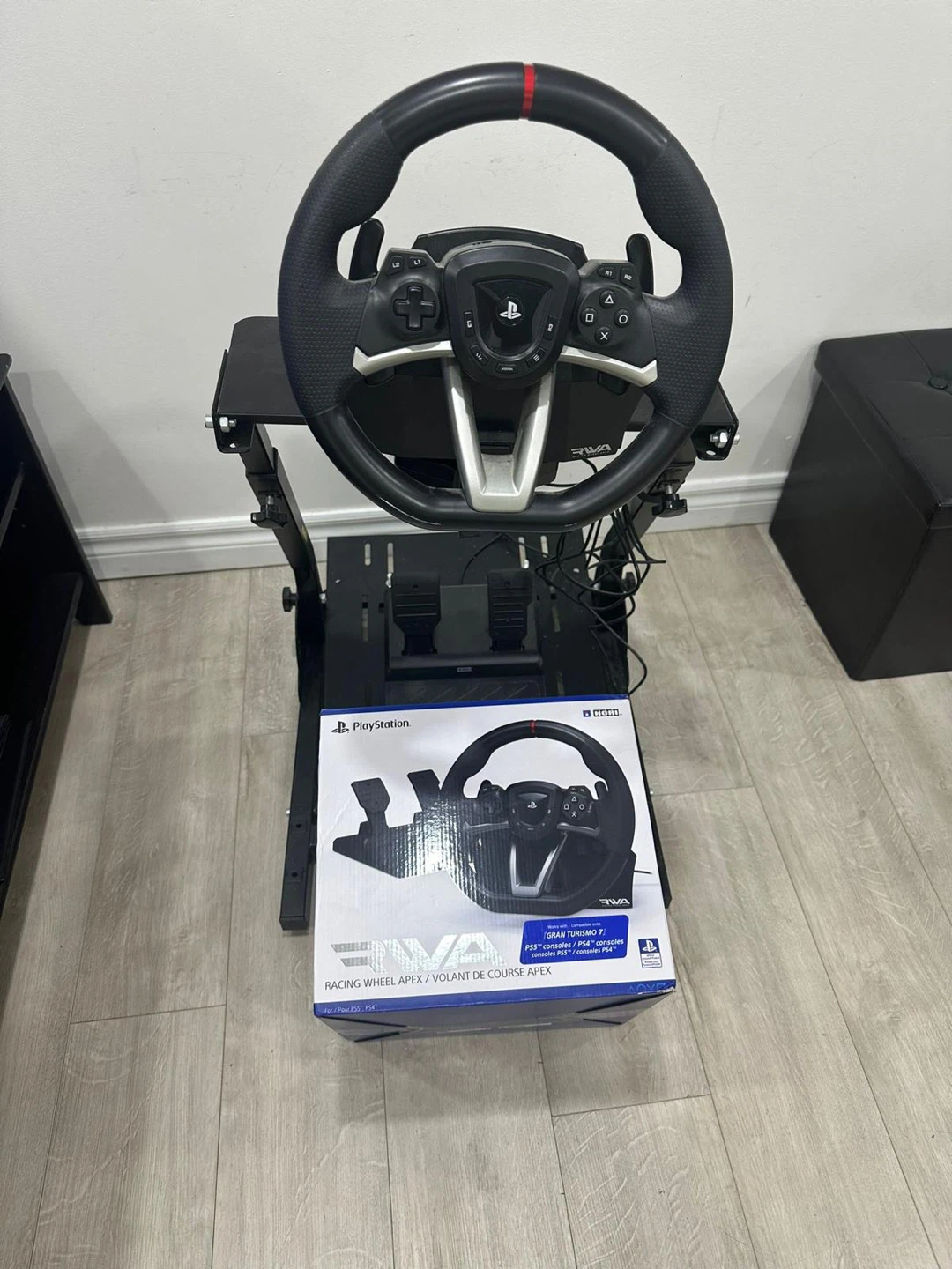 HORI Racing Wheel Apex for PS5/PS4 - Like New! - photo 2