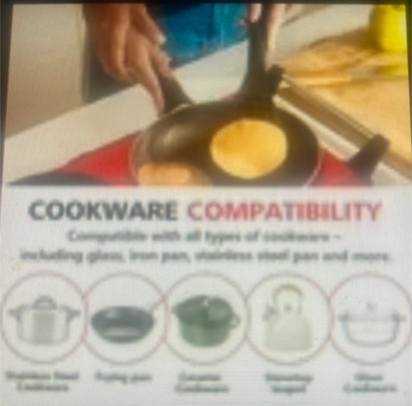 Techwood Double Hotplate (Red) - photo 3