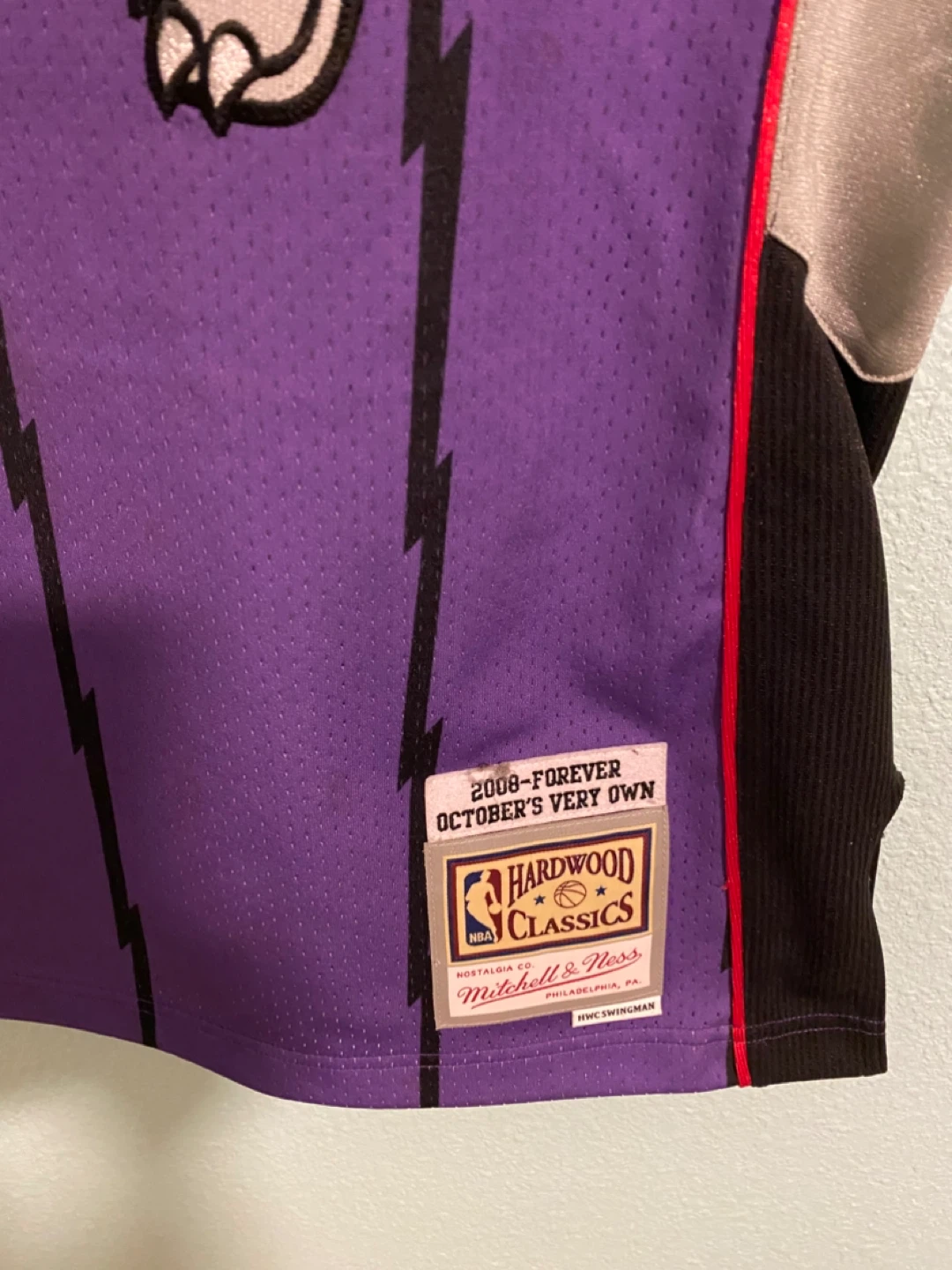 Mitchell & Ness Toronto Raptors OVO Jersey - photo 2