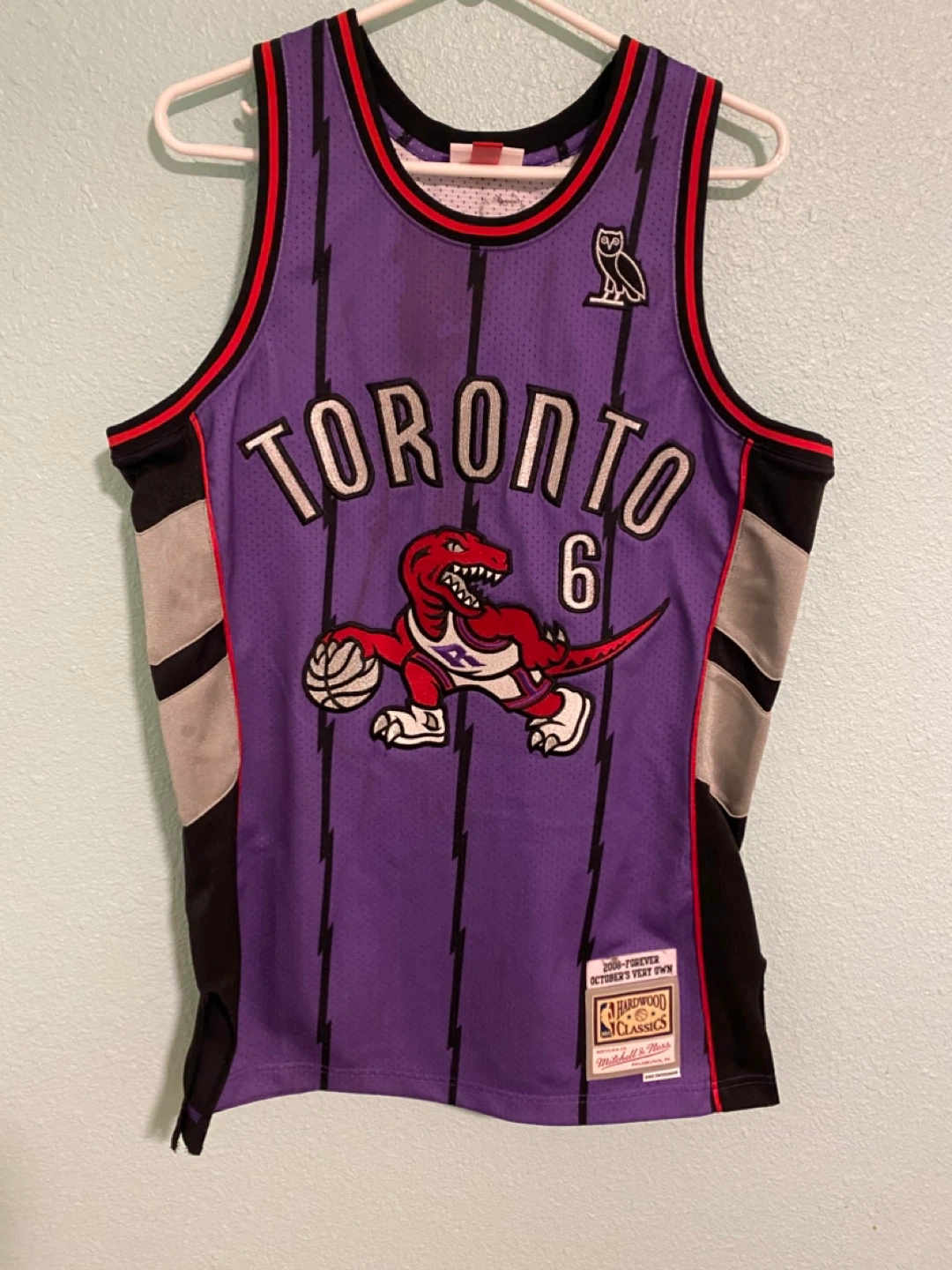 Mitchell & Ness Toronto Raptors OVO Jersey - photo 3