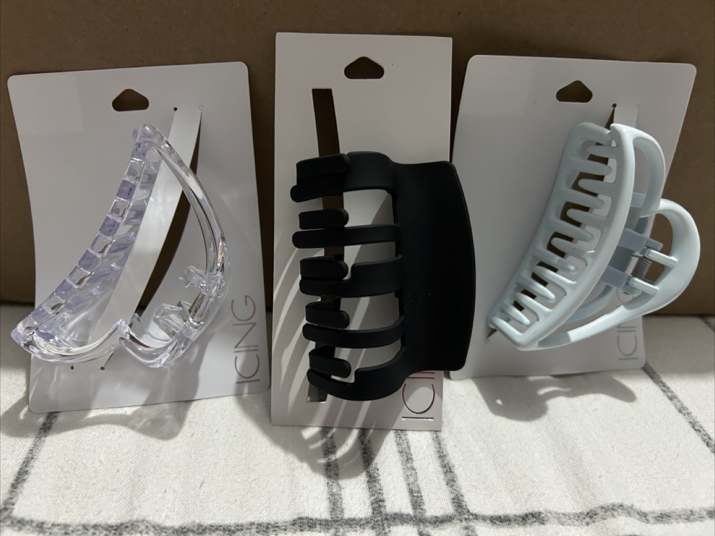 Icing Hair Claw Clips - New!