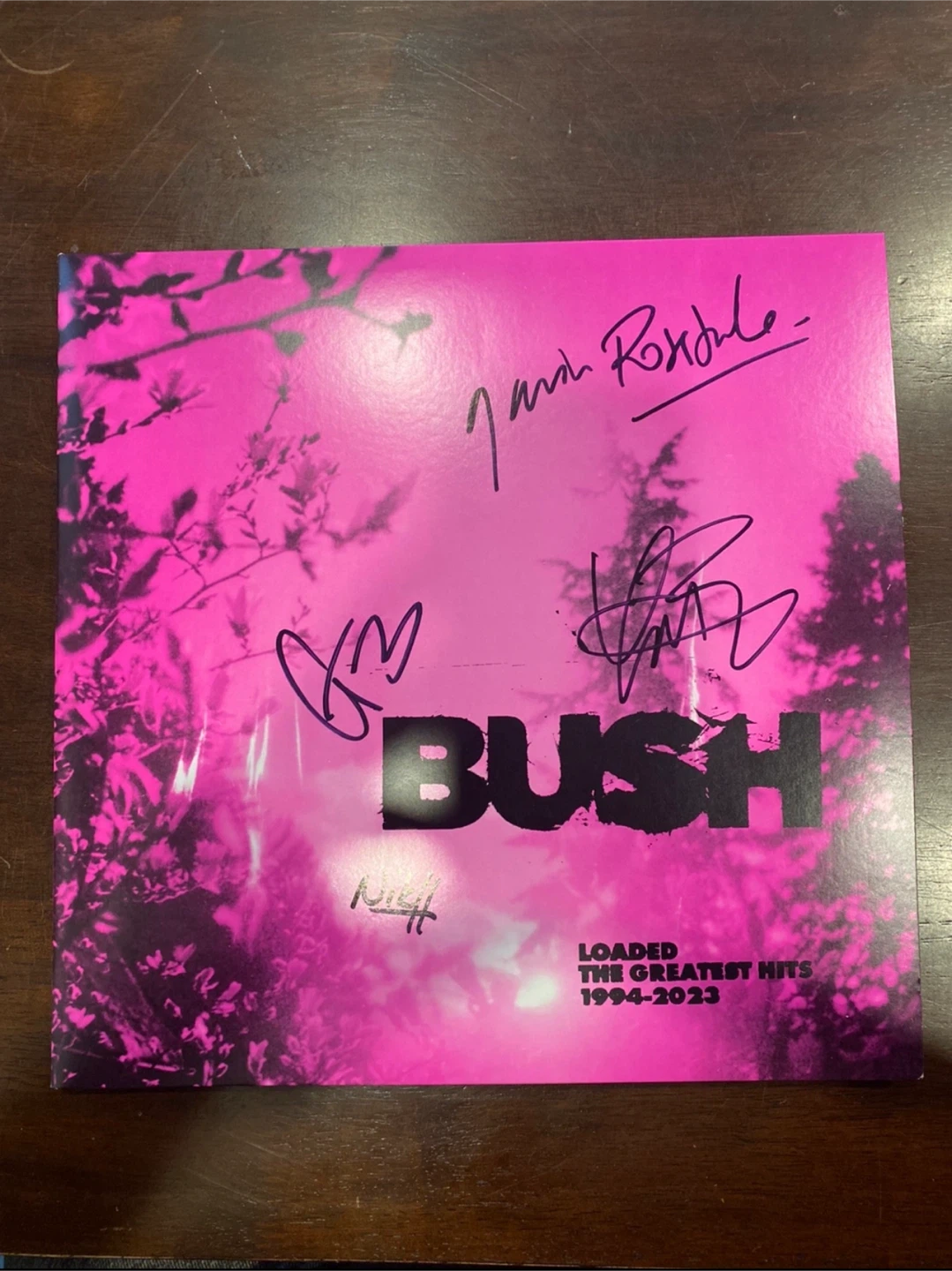 BUSH - Autographed Vinyls, Poster & More - photo 2