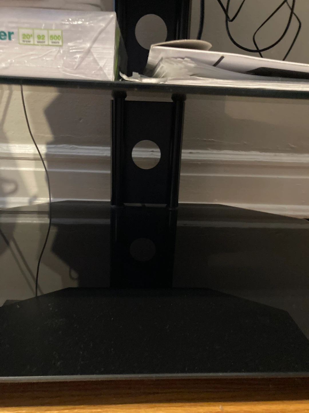 Black Table / Nightstand for Corded Electronics - photo 4