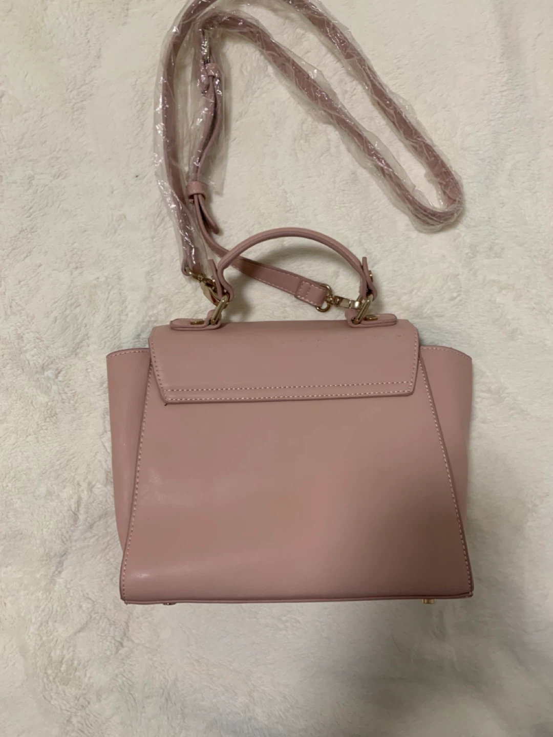 Pink Handbag with Shoulder straps, moving sales - photo 5