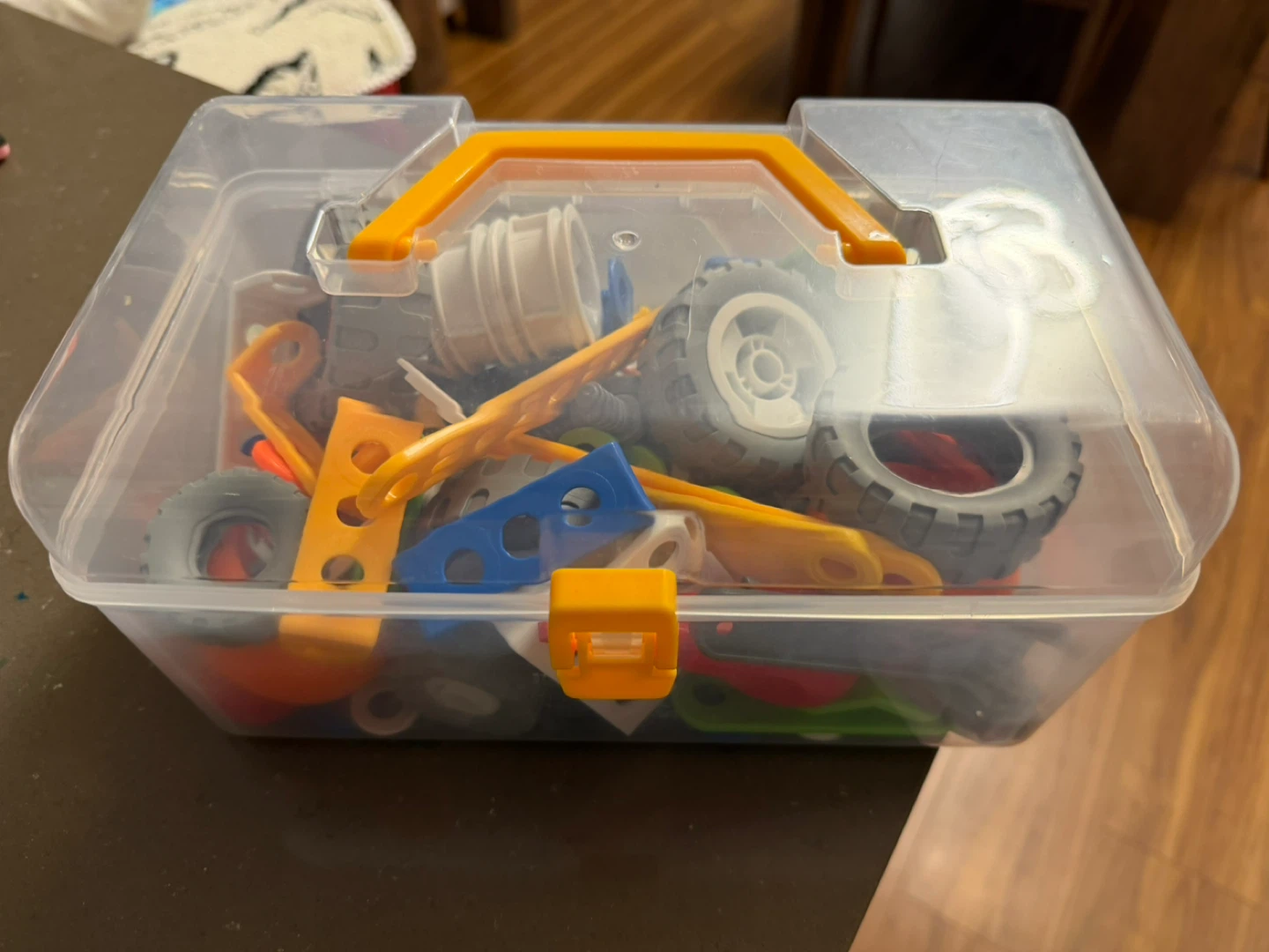 Construction Toy Set with Case