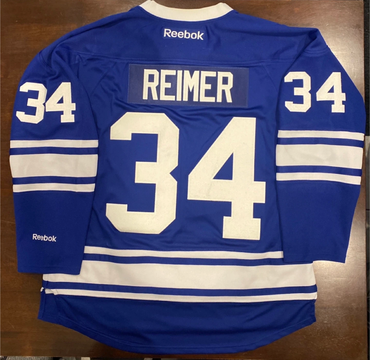 Toronto Maple Leafs XL Jersey: James Reimer