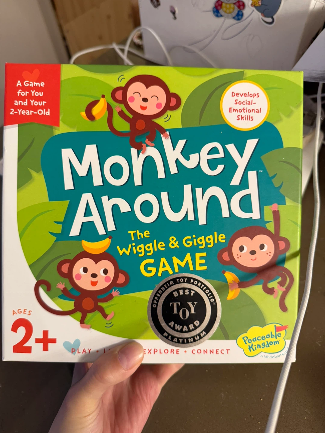 Monkey Around: The Wiggle & Giggle Game - Ages 2+