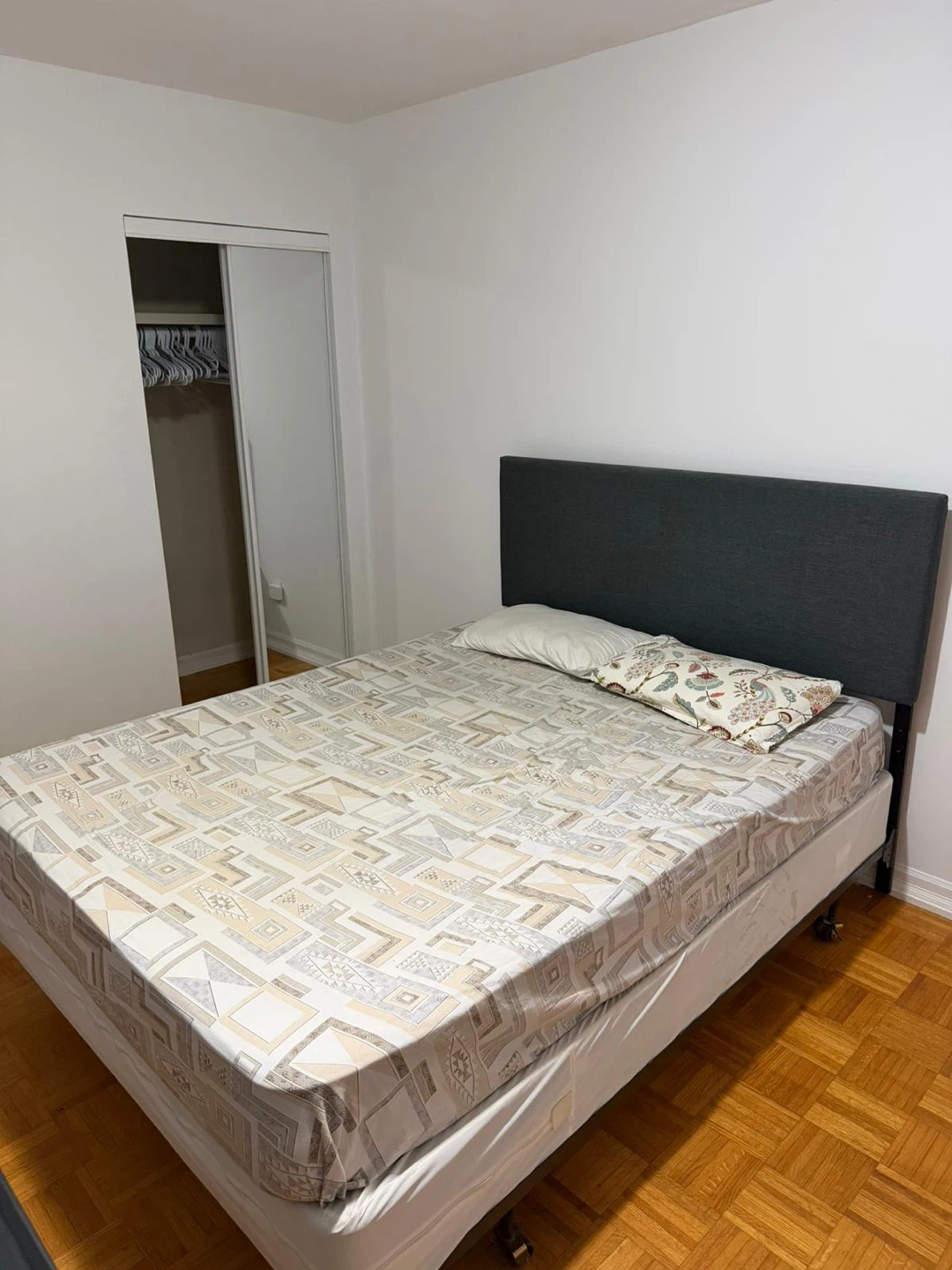Queen Size Bed Frame and Mattress