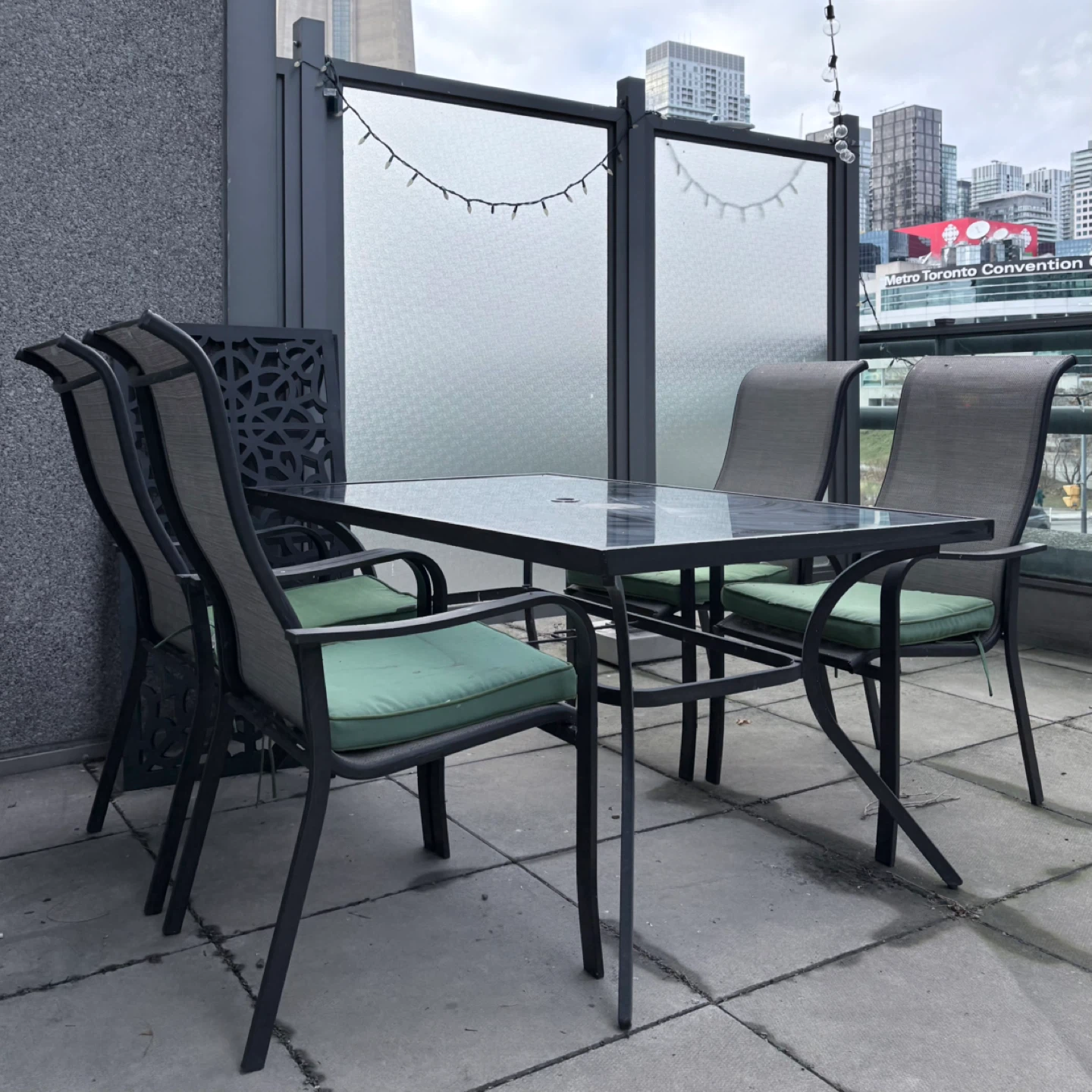 Patio Table and Four Chairs - photo 2