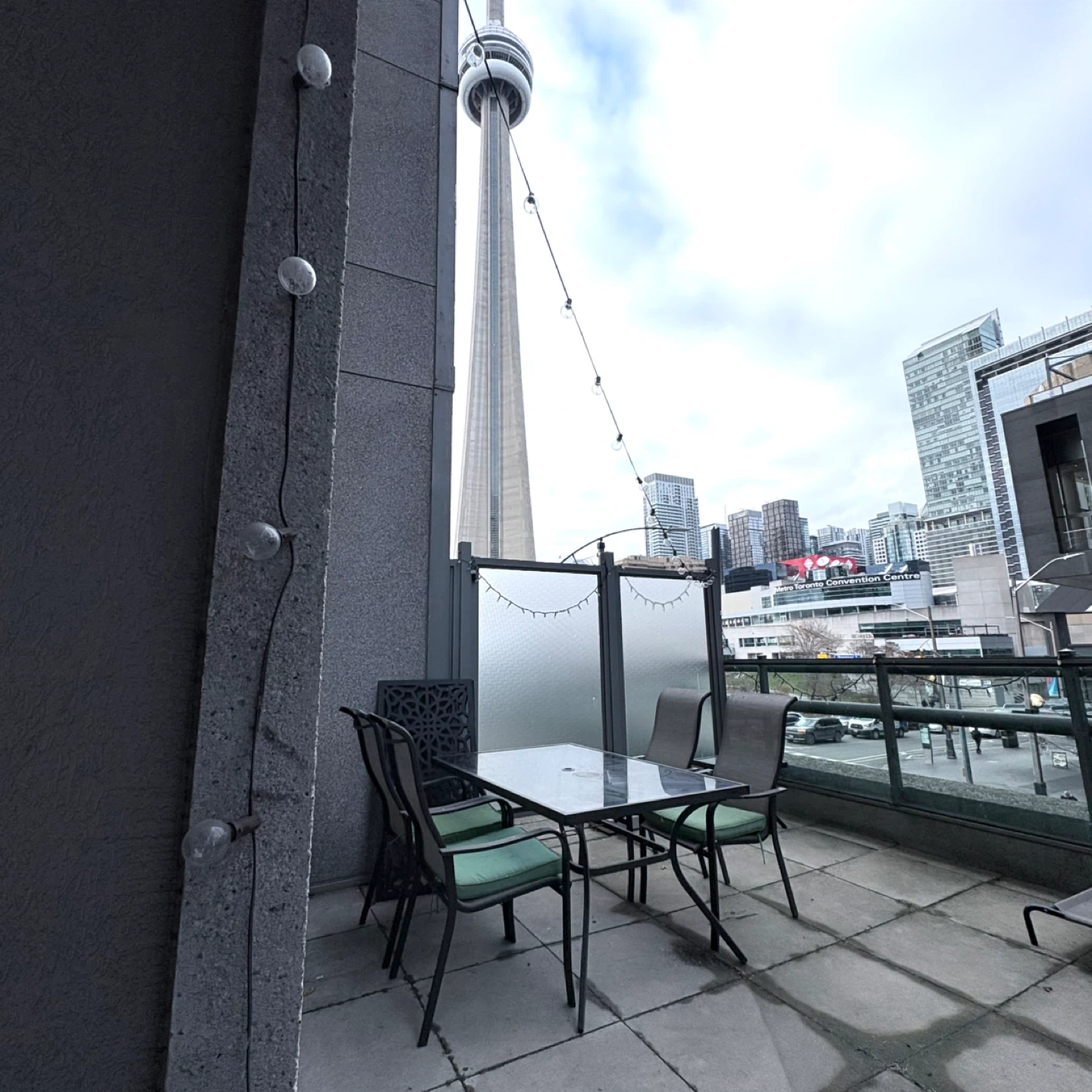 Patio Table and Four Chairs